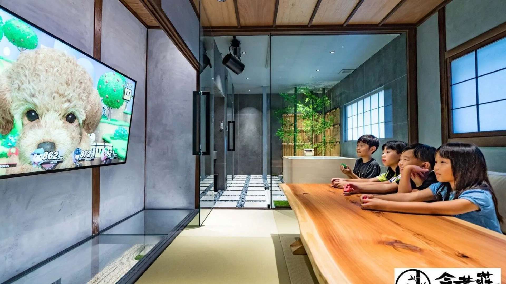 오사카 난바의 프라이빗 하우스 (80m², 침실 3개, 프라이빗 욕실 2개) 4성급 게스트하우스 레스토랑