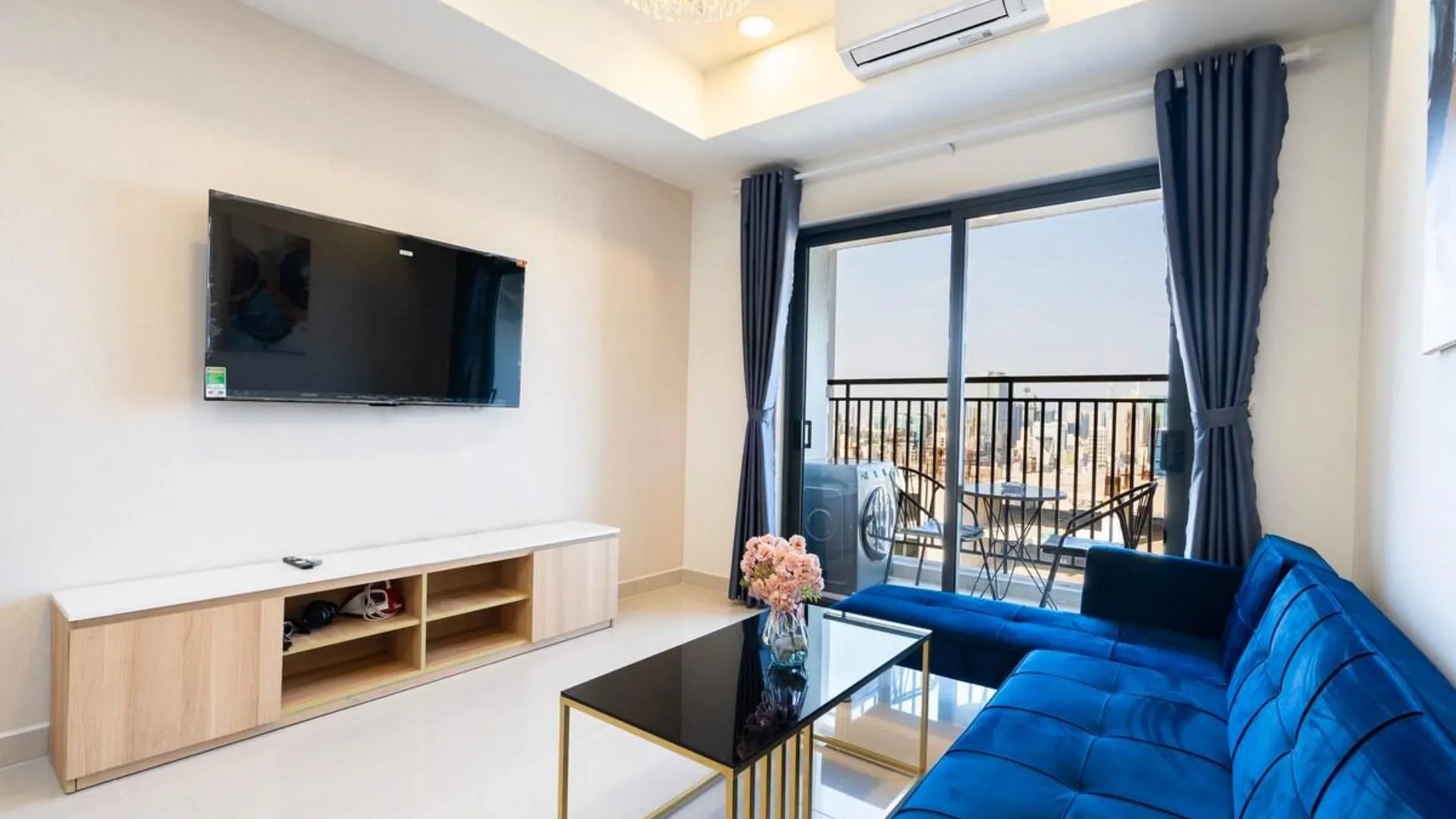 호치민 4군의 프라이빗 하우스 (100m², 침실 3개, 프라이빗 욕실 2개) 3성급 싱글룸 스위트룸