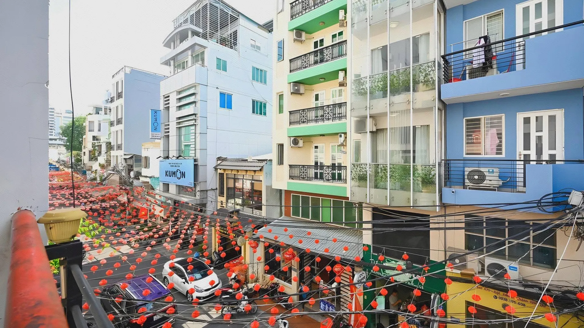 호치민 오하이오 호텔 앤 아파트먼트 3성급 호텔 레스토랑