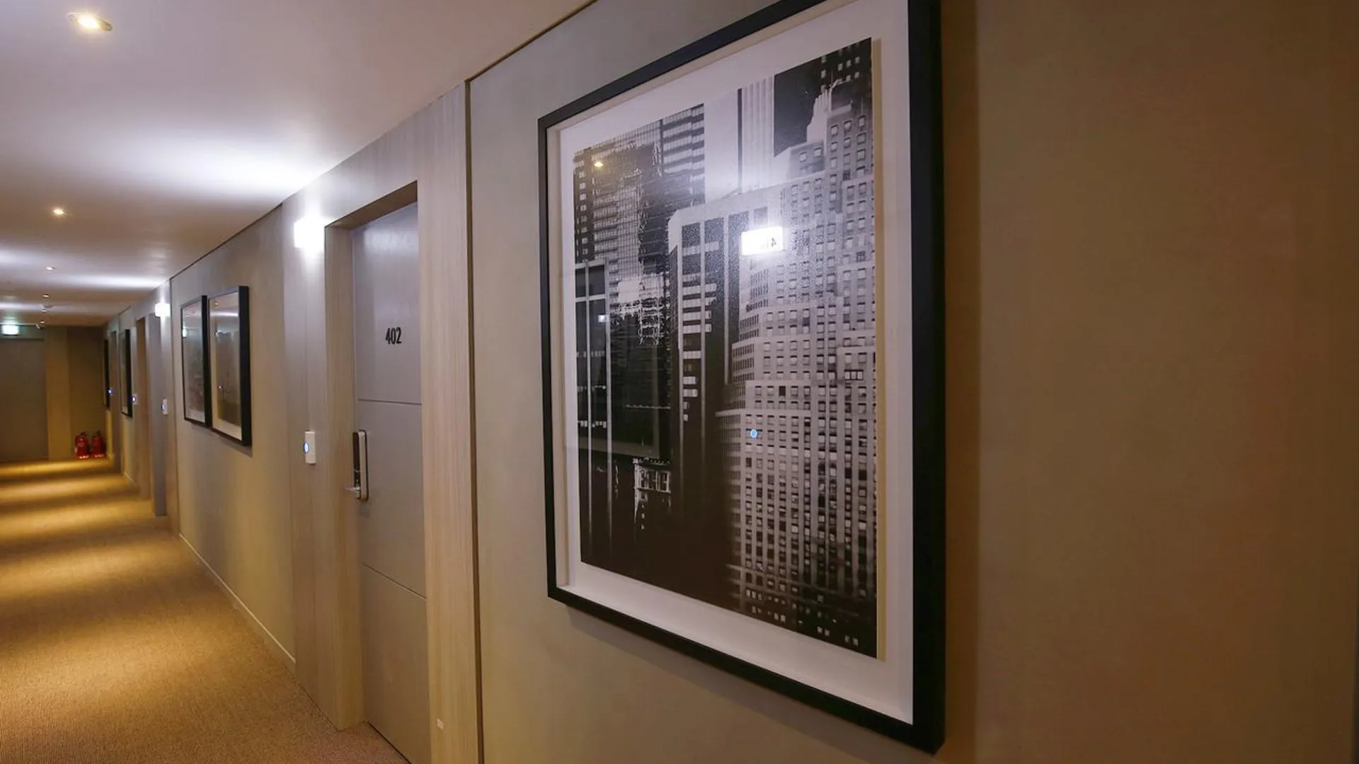 아산 아산 호텔 큐브 호텔 전망