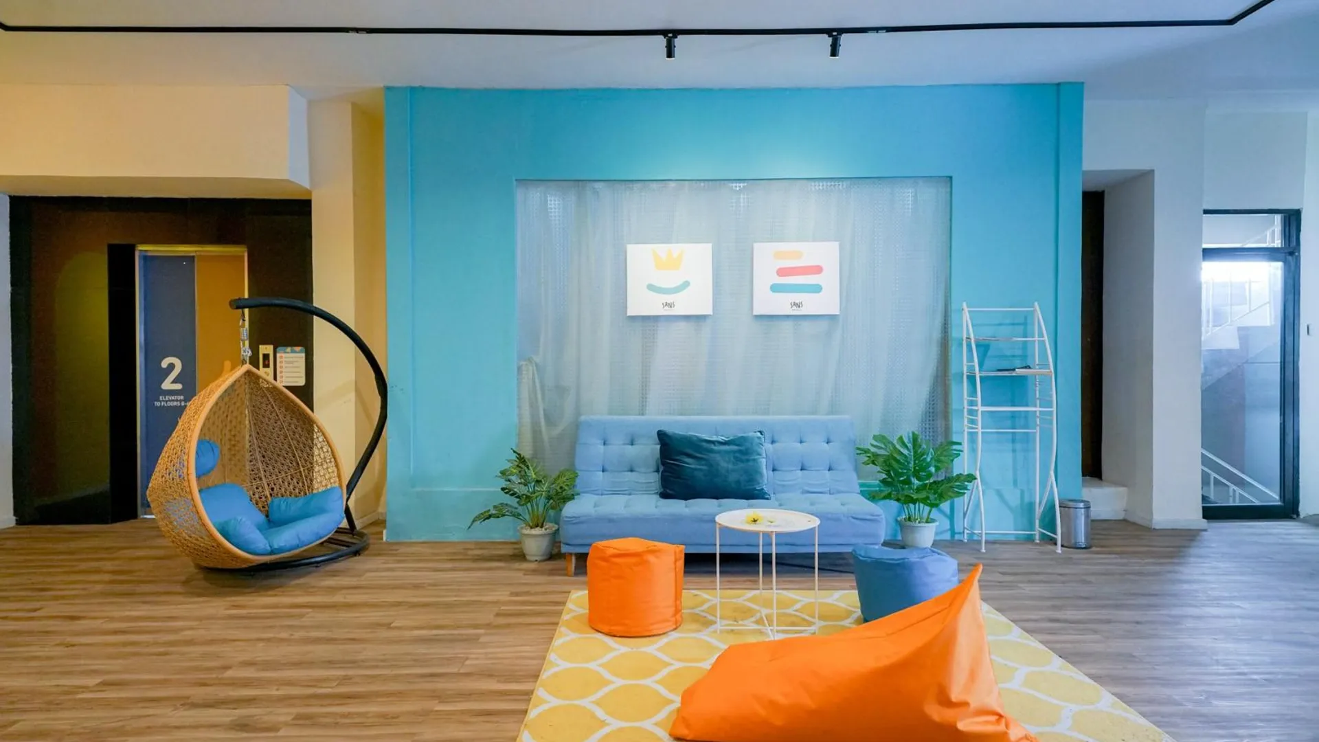 발리 산스 선셋 포인트 스미냑 3성급 호텔 객실