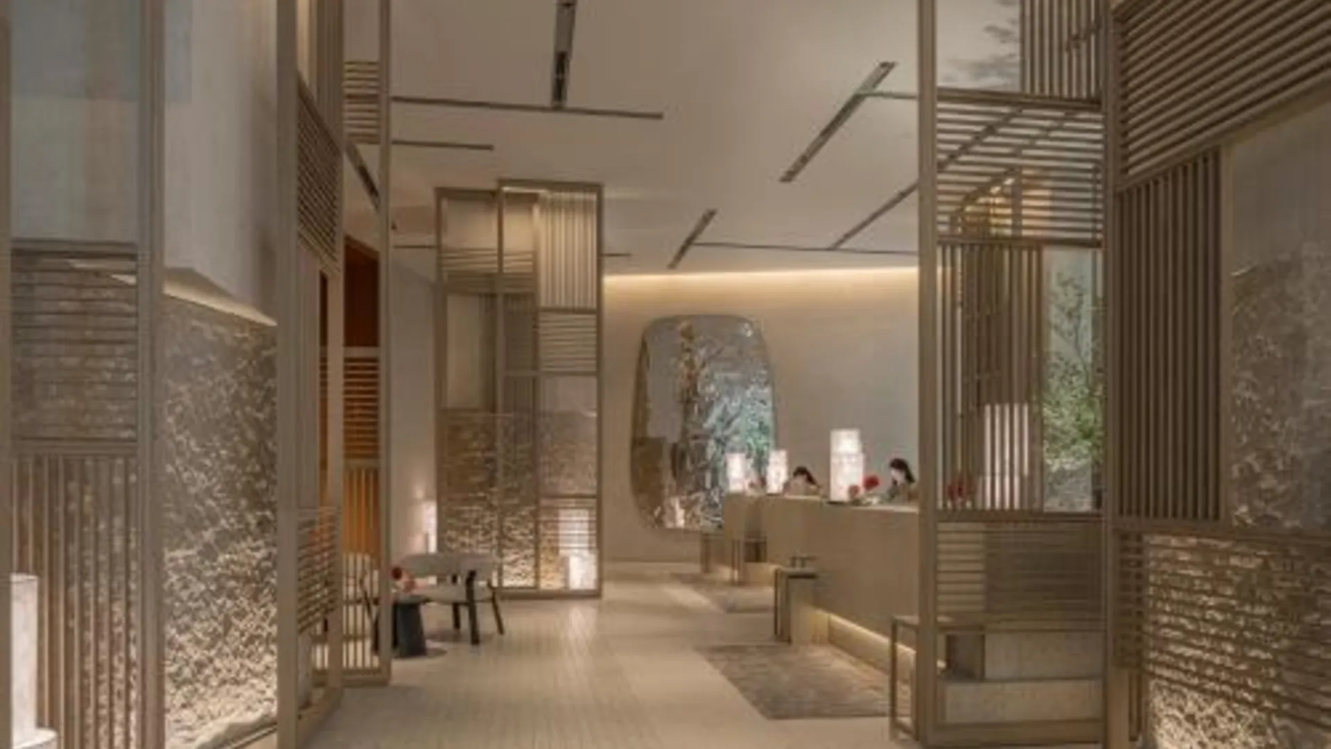 오사카 Four Seasons Hotel Osaka 5성급 호텔 전망