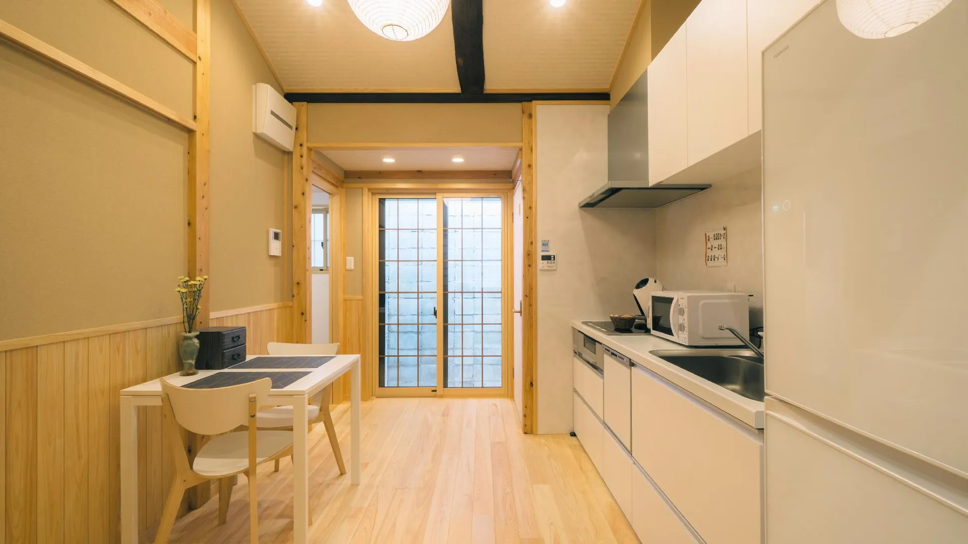 교토 가와라마치의 프라이빗 하우스 (30m², 침실 1개, 프라이빗 욕실 1개) 3성급 게스트하우스 레스토랑