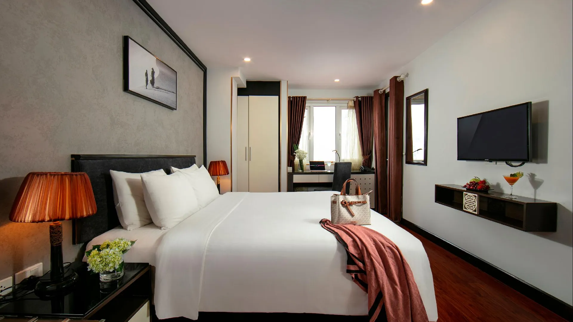 하노이 하노이 라 팜 프리미어 호텔 앤 스파 3성급 호텔 스위트룸