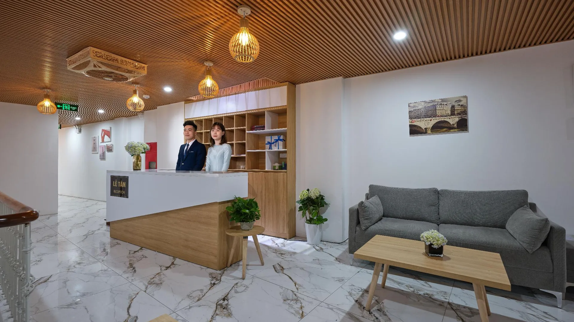 하노이 문라이트 테이 호 4성급 호텔 객실