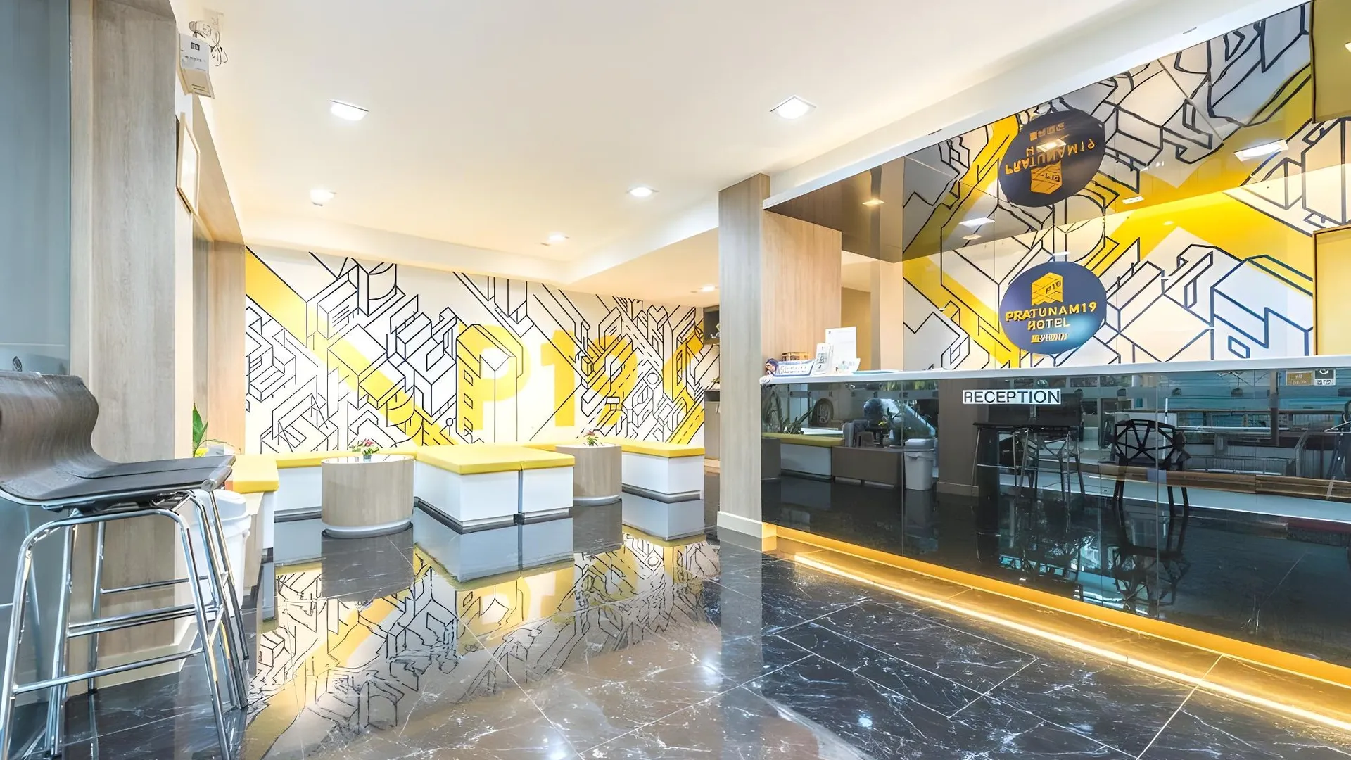 방콕 컬렉션 오 프라투남 19 호텔 3성급 호텔 로비