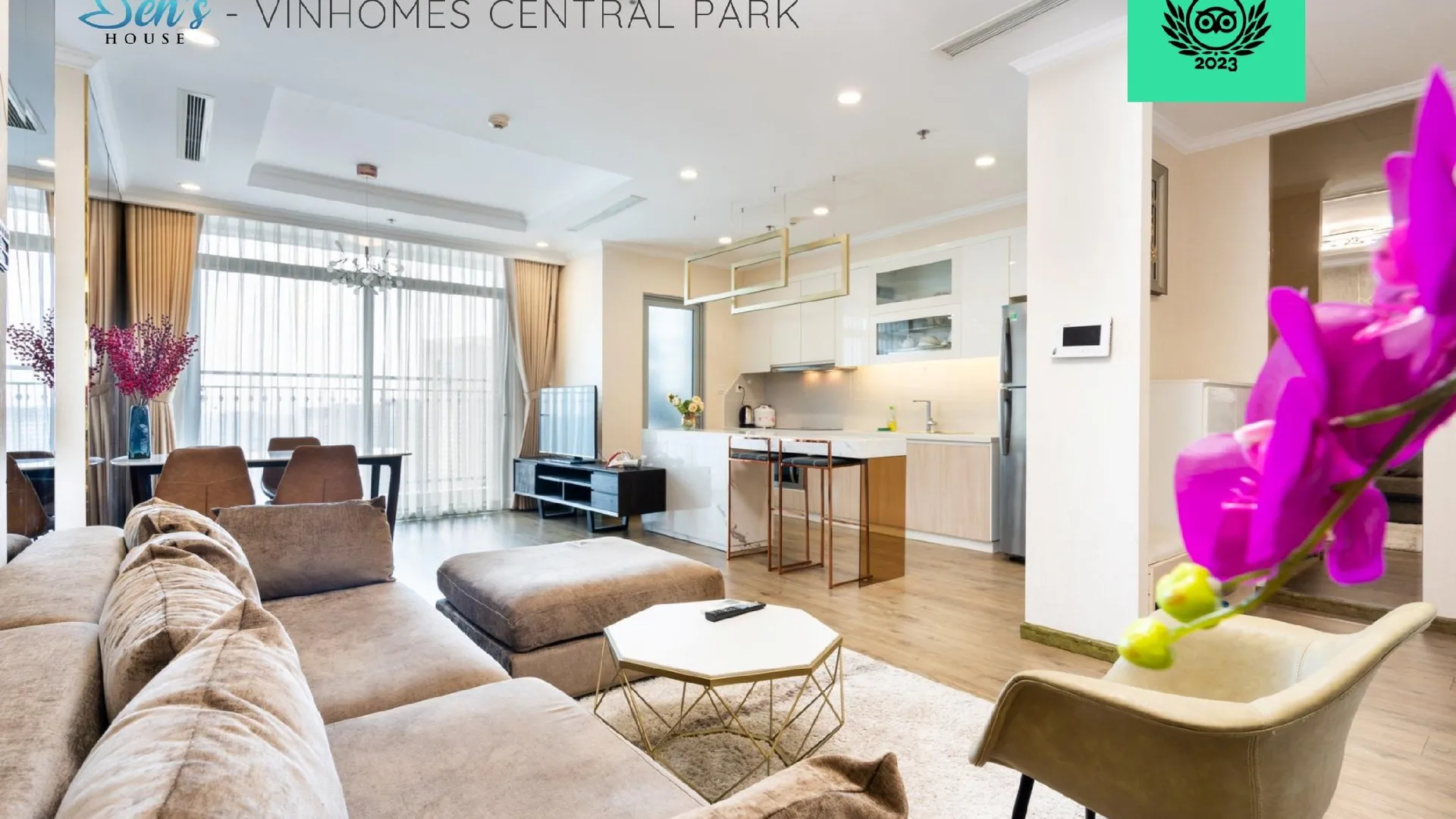 호치민 빈홈즈 서비스 아파트 by Sens House Saigon 4성급 호텔 객실