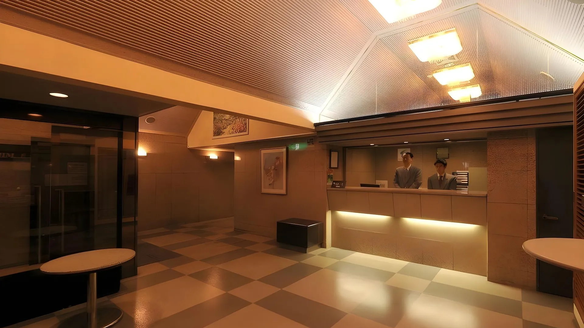 오사카 비즈니스 인 센니치마에 호텔 2성급 호텔 로비