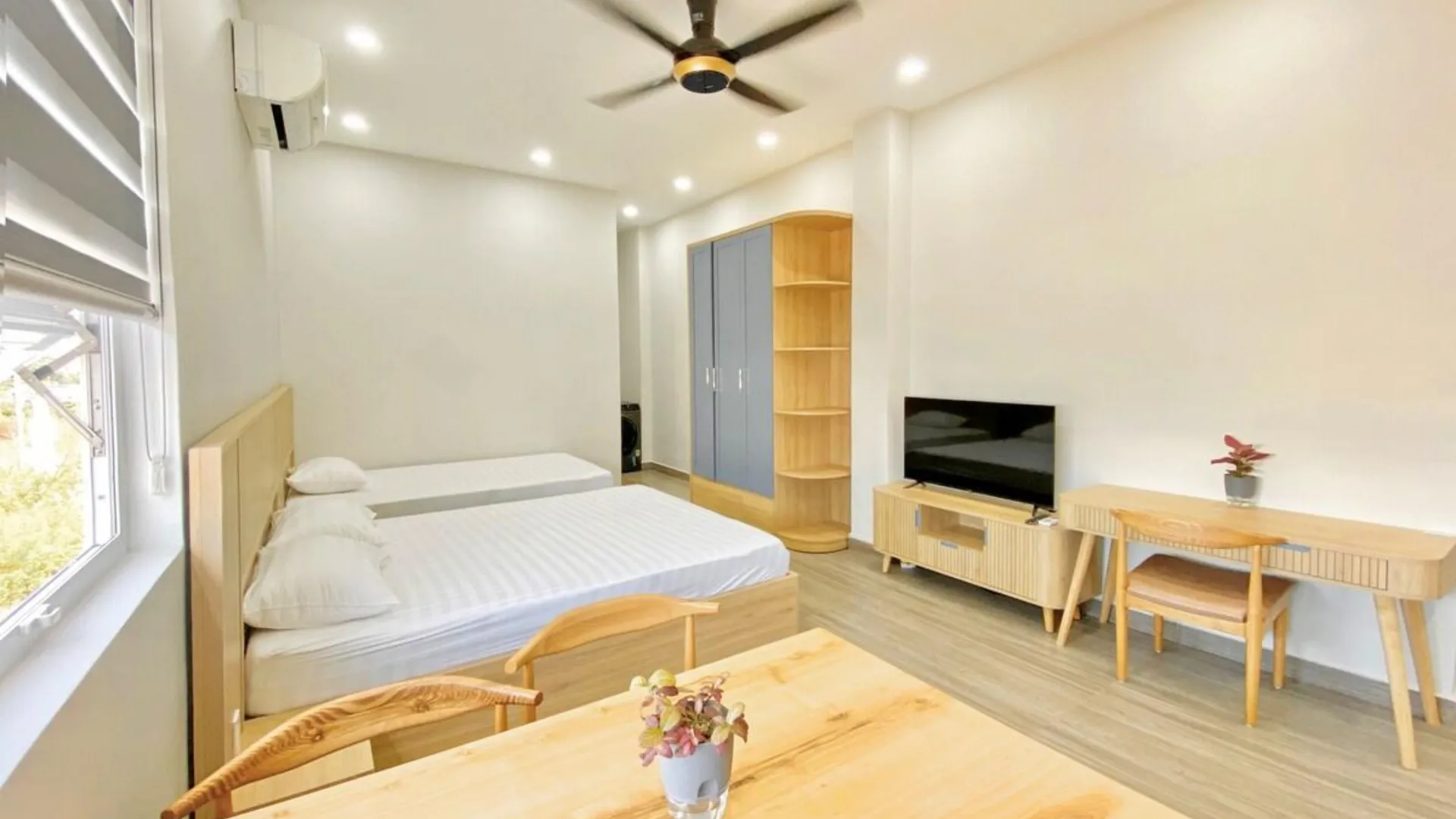 다낭 Moc Son Apartment. 15%-30% discount for week,month 3성급 게스트하우스 전망