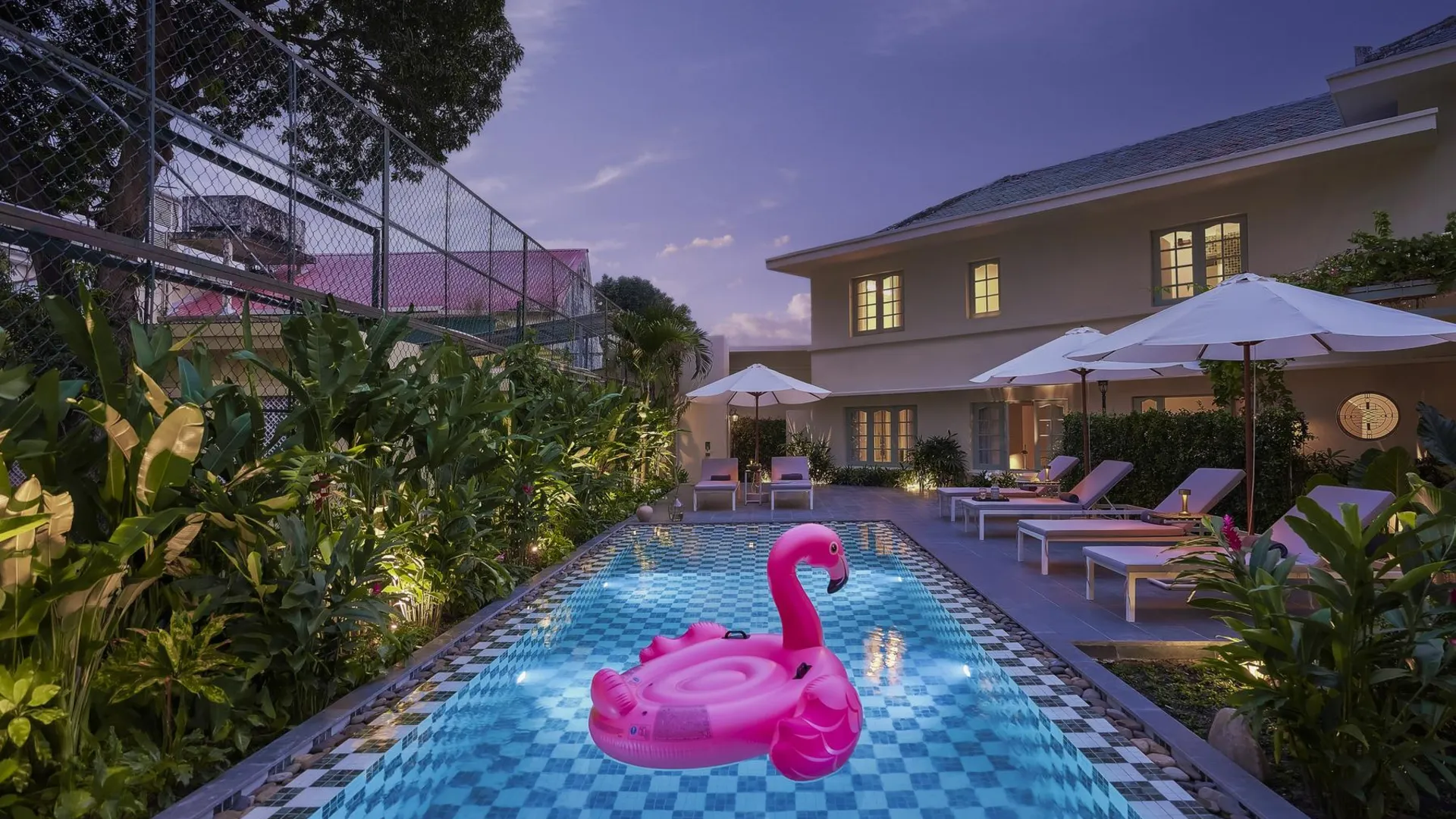 호치민 프레지던트 메종 시그니처 바이 M 빌리지 5성급 호텔 수영장