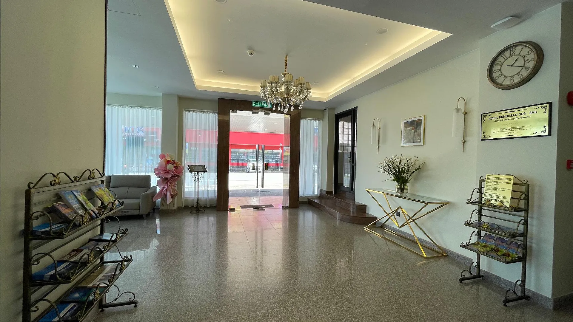 코타키나발루 호텔 분두산 3성급 호텔 전망