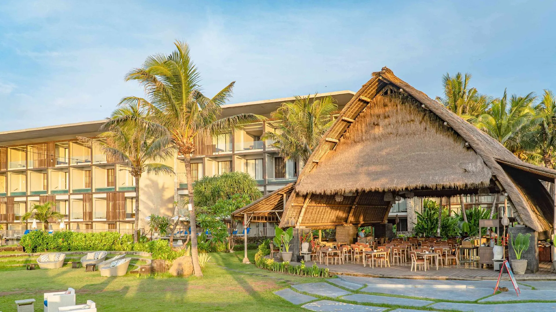 발리 윈덤 타만사리 지바 리조트 발리 4성급 호텔 레스토랑