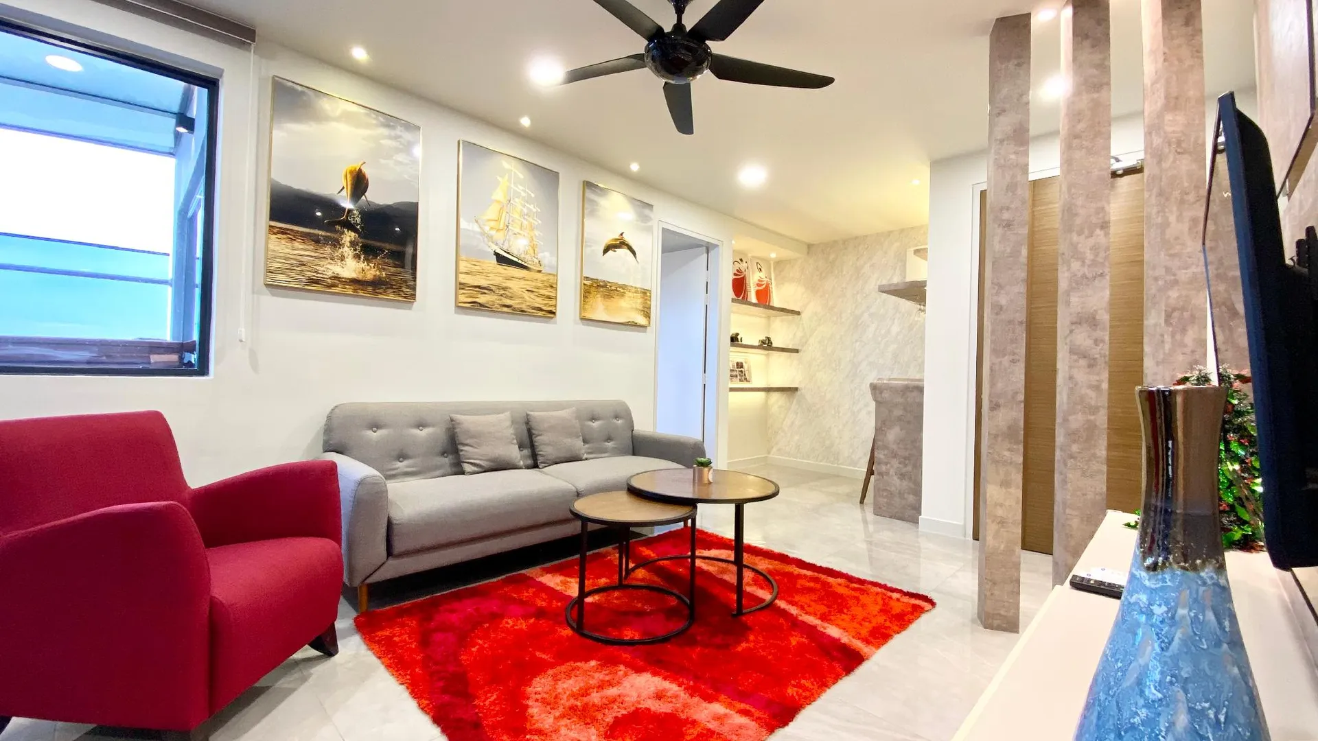 말라카 멜라카 라야의 프라이빗 하우스 (86m², 침실 1개, 프라이빗 욕실 1개) 3성급 싱글룸 레스토랑