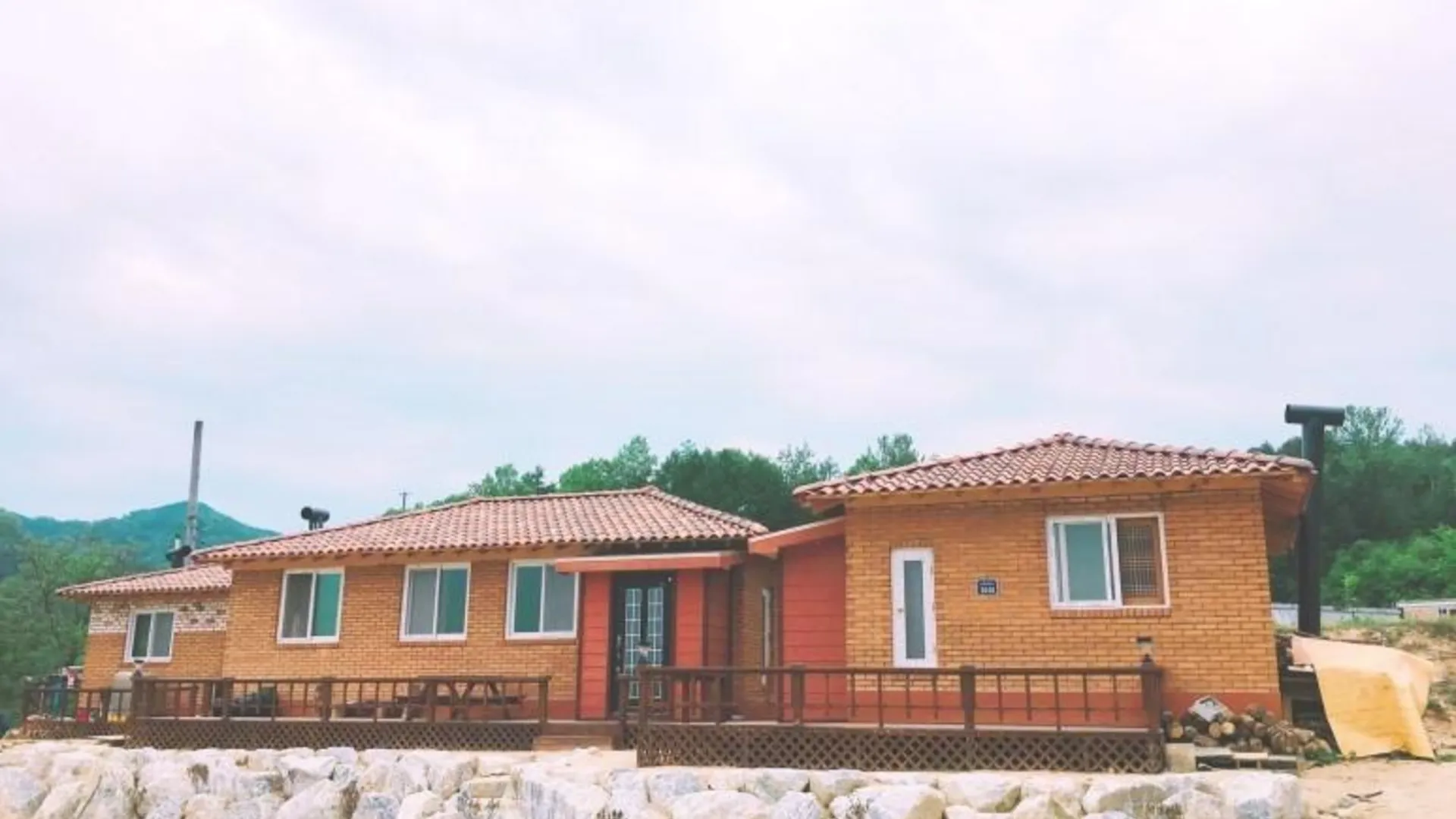 영동군 영동 힐링1번지펜션 2성급 게스트하우스 레스토랑