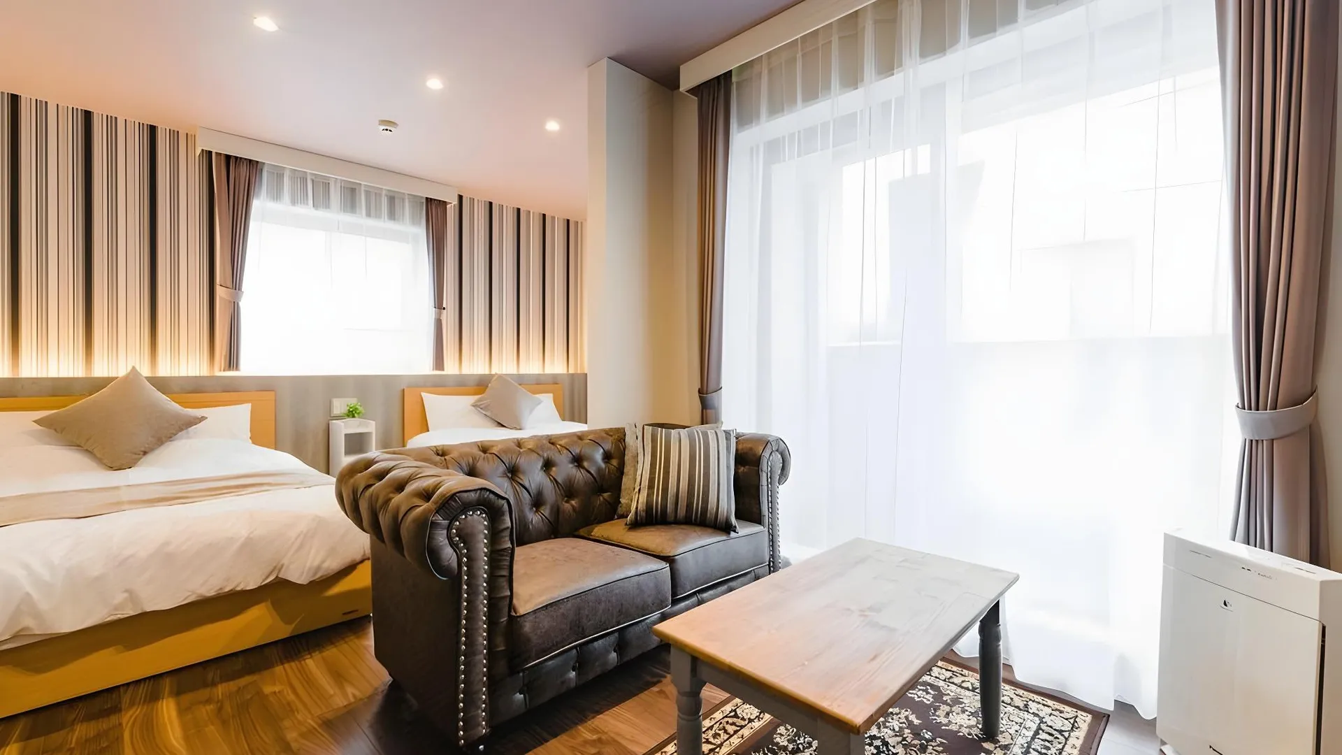 후쿠오카 그랜드 베이스 후쿠오카 텐진 3성급 호텔 스위트룸