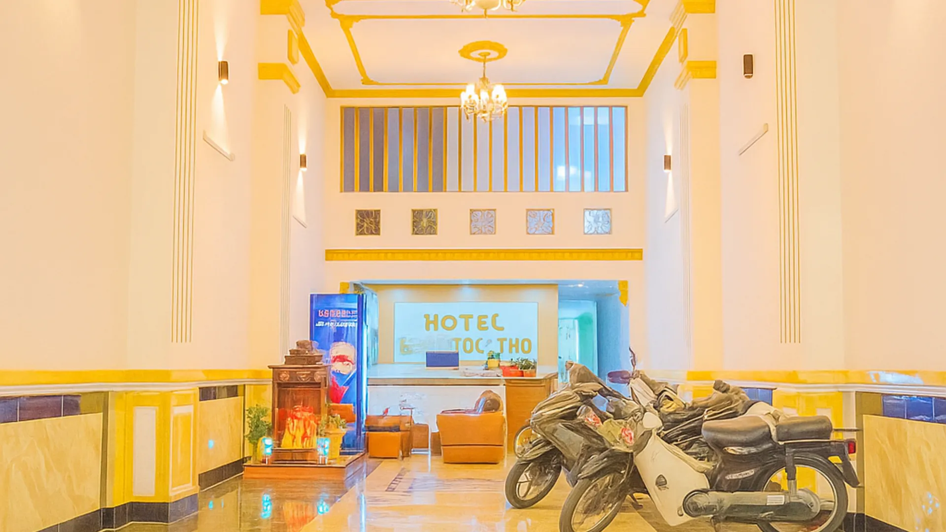 호치민 푹록토 호텔 5성급 호텔 로비