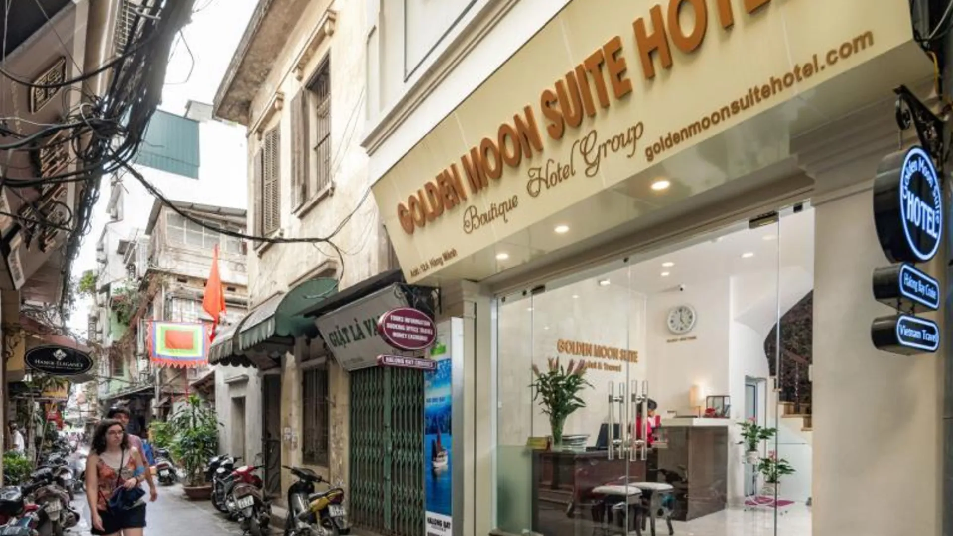하노이 골든 문 스위트 호텔 3성급 호텔 외관