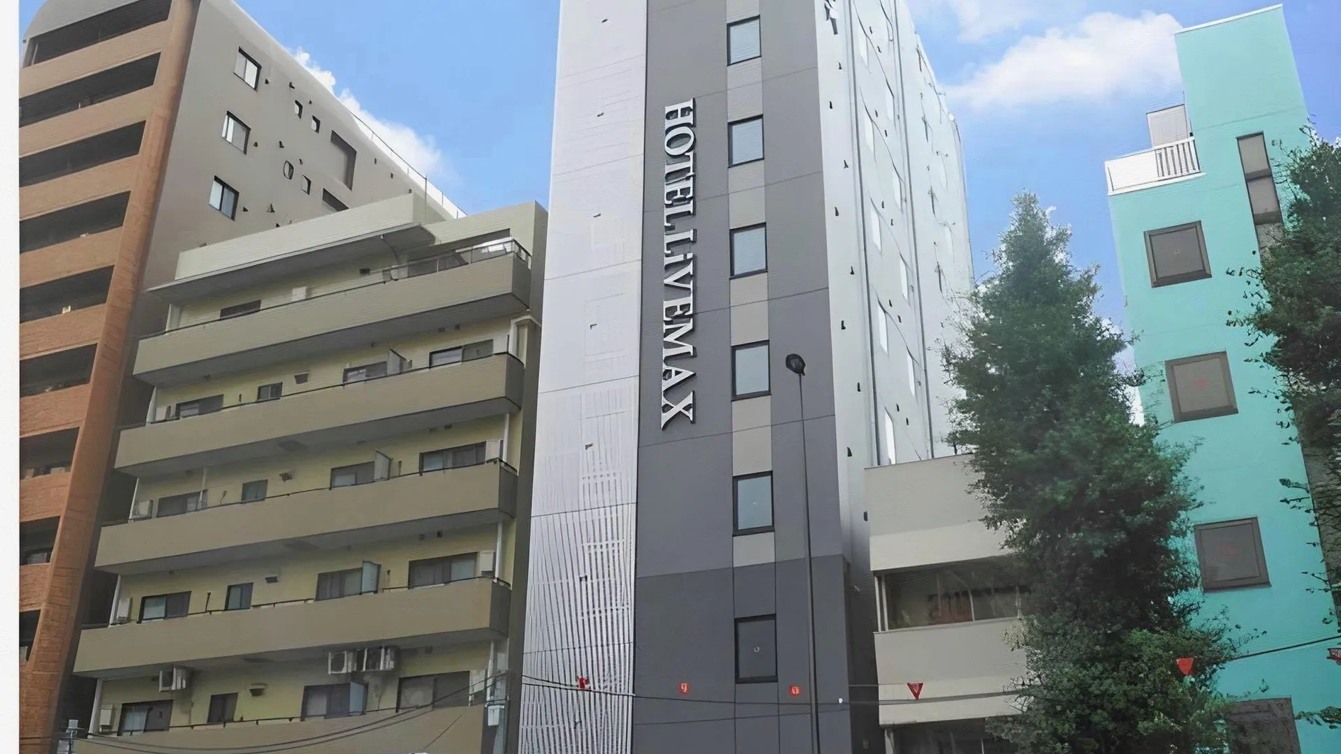 도쿄 / 동경 Hotel LiveMax Asakusa Ekimae 3성급 호텔 전망