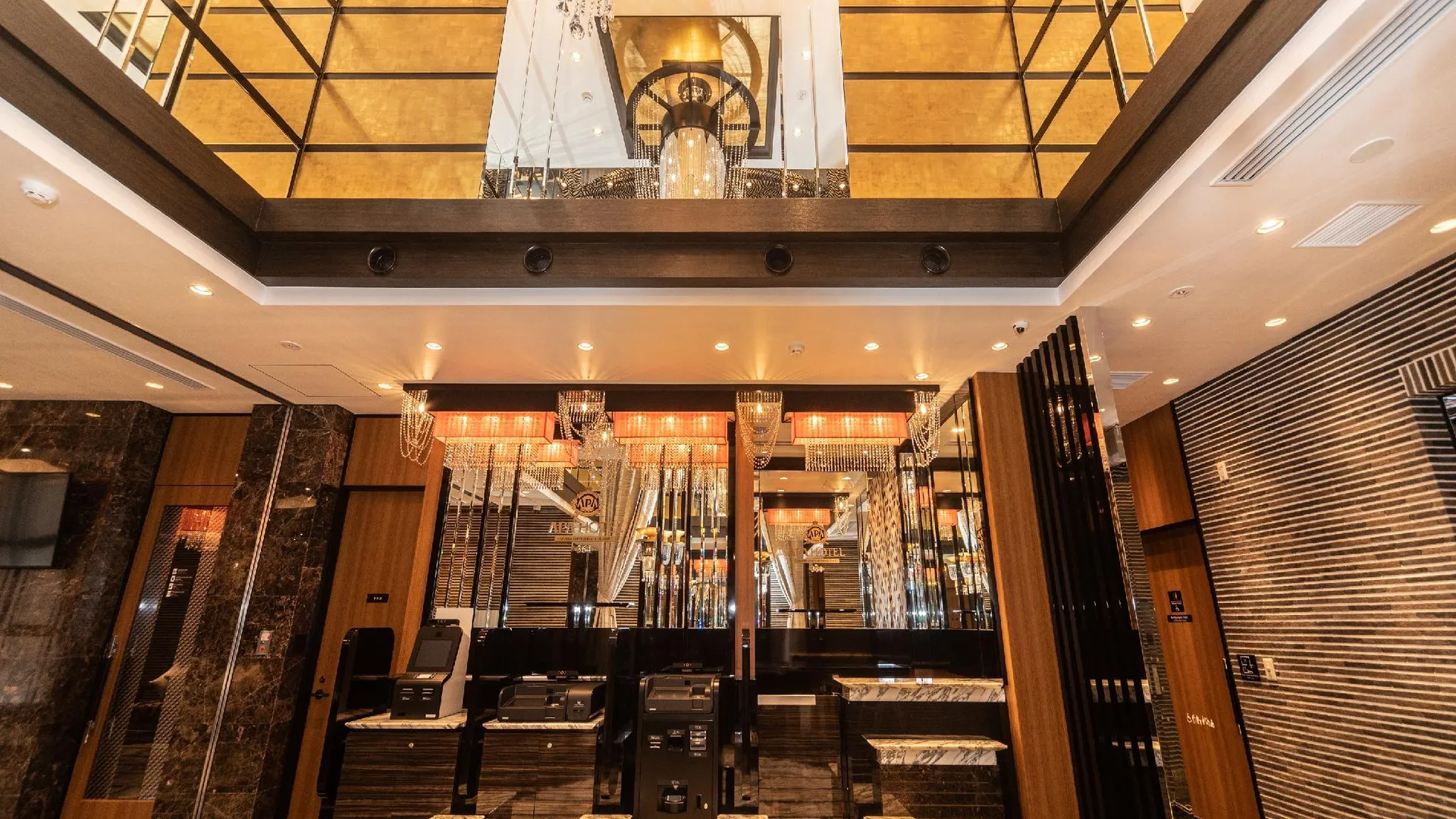 오사카 APA 호텔 난바 신사이바시 히가시 3성급 호텔 로비