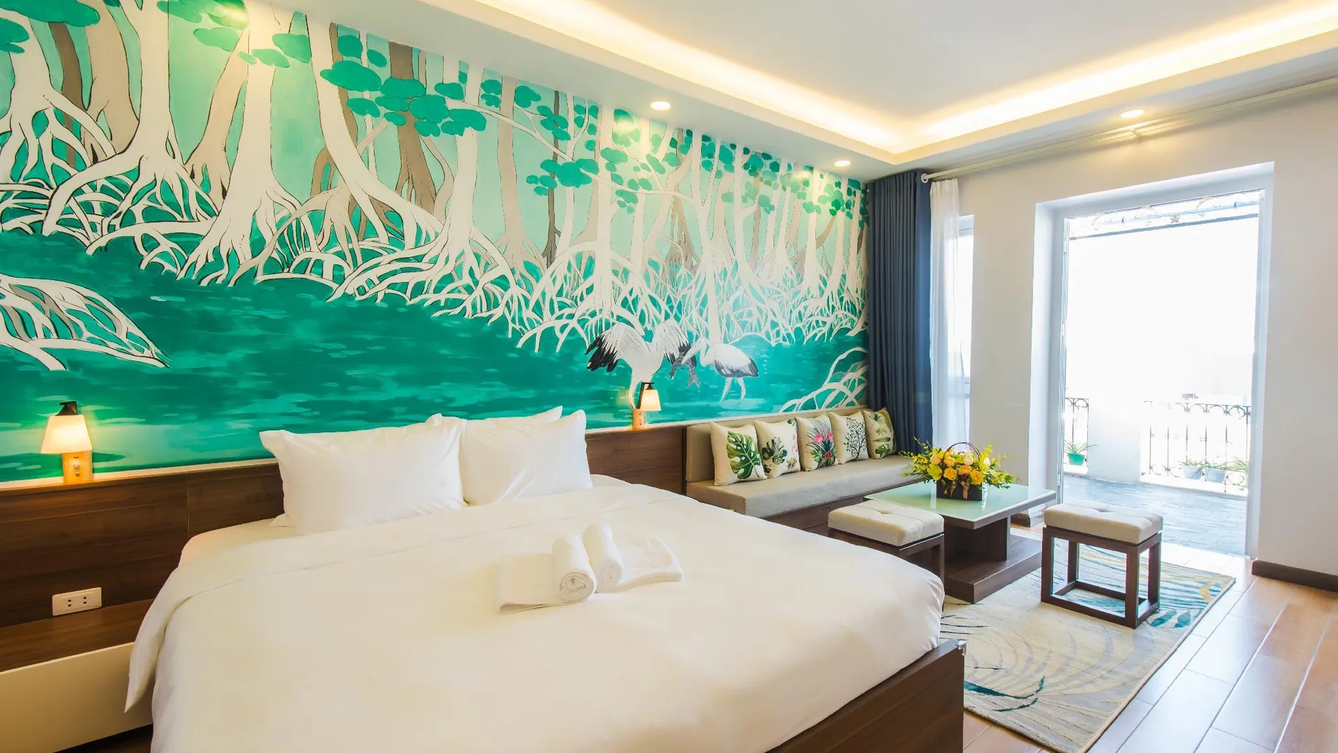 하노이 넥시 리빙 1성급 호텔 객실