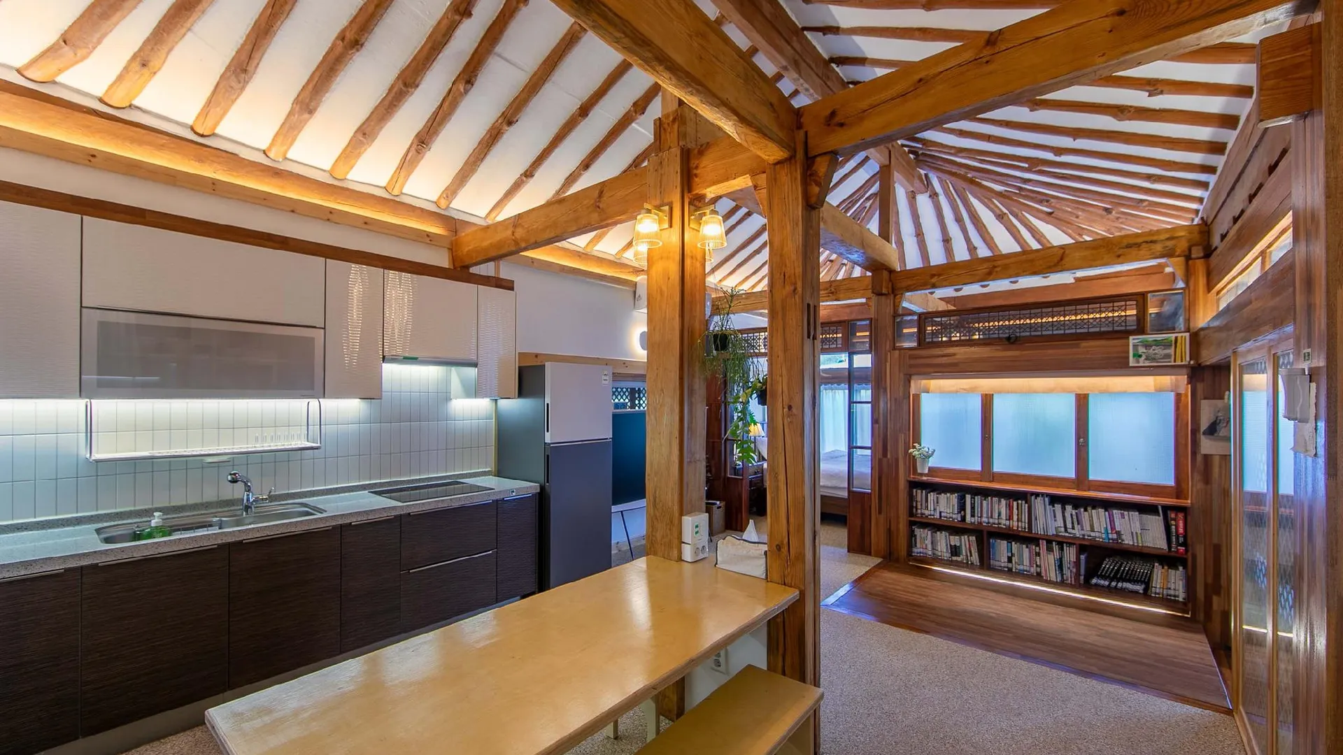 영양군 청송 눈떠보니 청송 한옥펜션 2성급 게스트하우스 외관