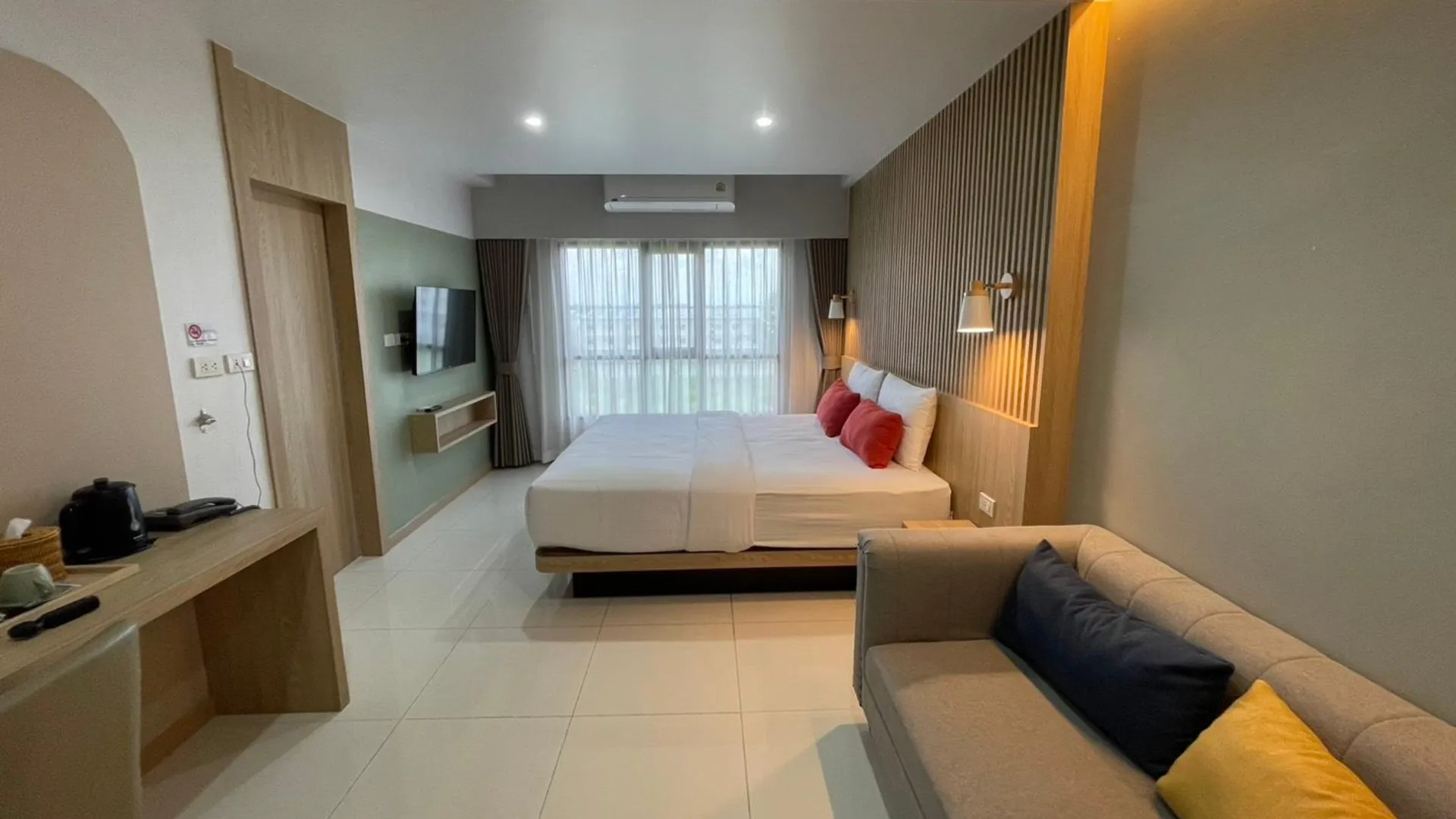 방콕 반방콕 97 호텔 4성급 호텔 스위트룸