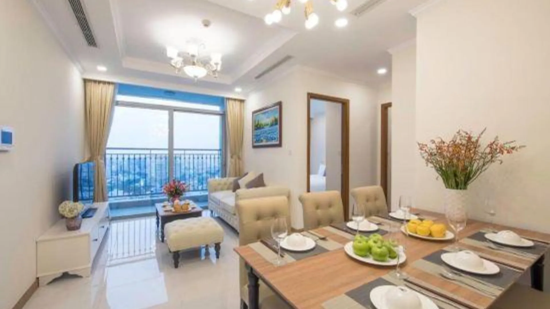 호치민 Orient Paris Landmark Tower Apartment 4성급 호텔 객실