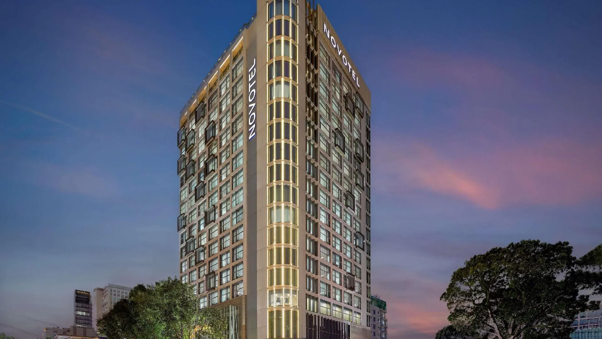 호치민 노보텔 사이공 센터 호텔 4성급 호텔 객실