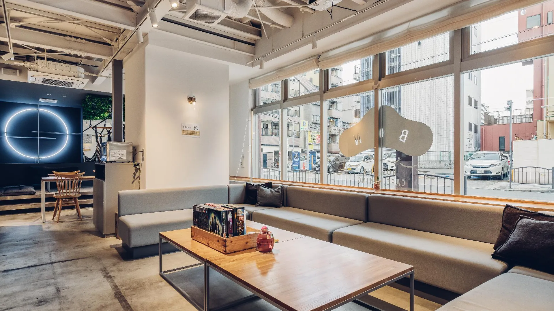 오사카 BON 호스텔 1성급 호텔 전망