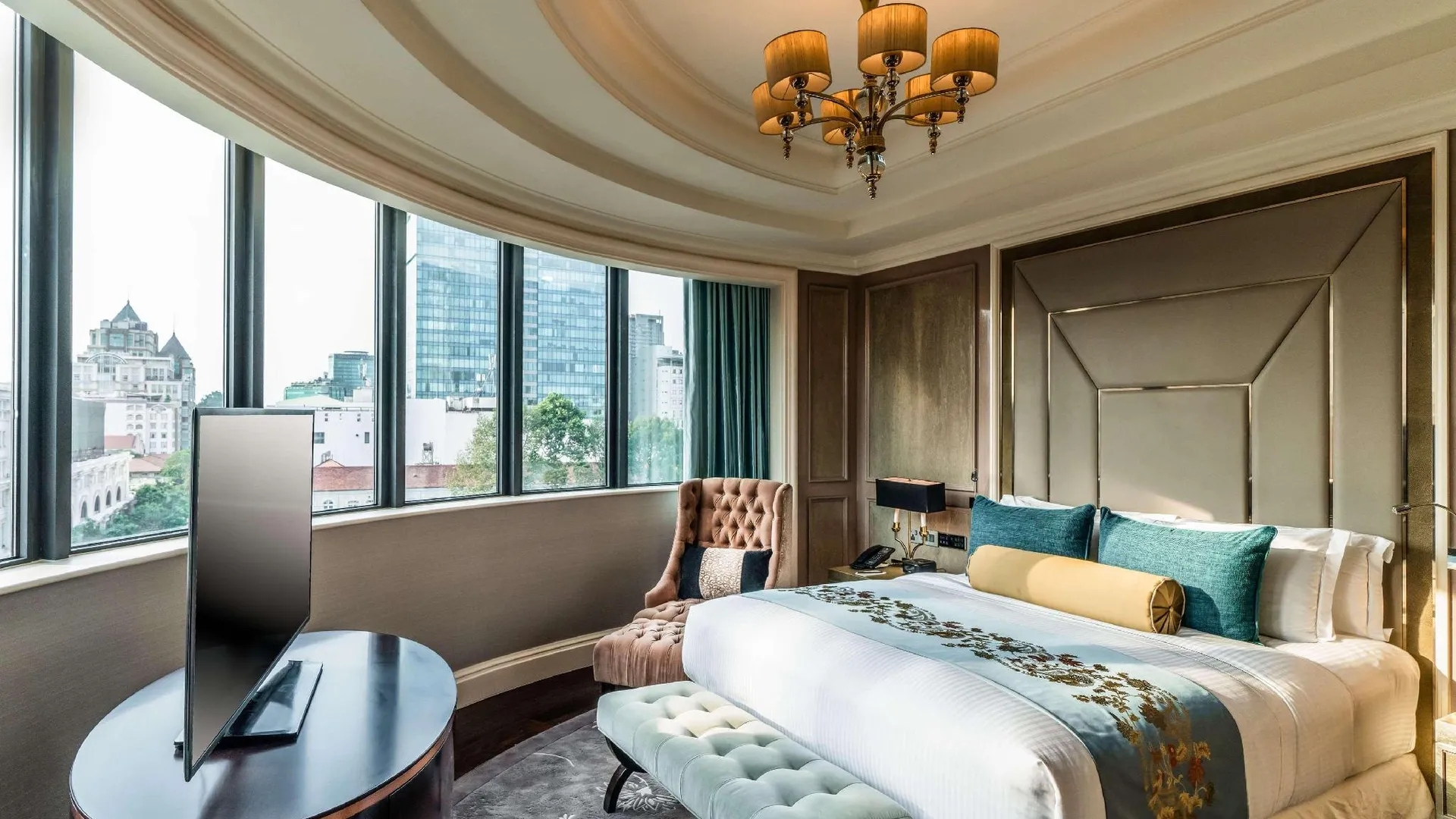 호치민 카라벨 사이공 호텔 5성급 호텔 스위트룸