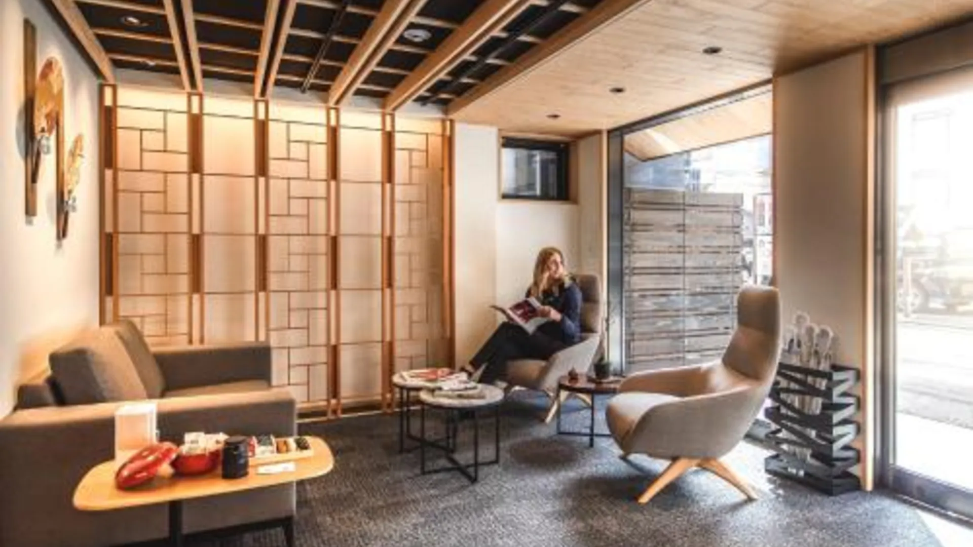 교토 미루 교토 니시키 3성급 호텔 로비