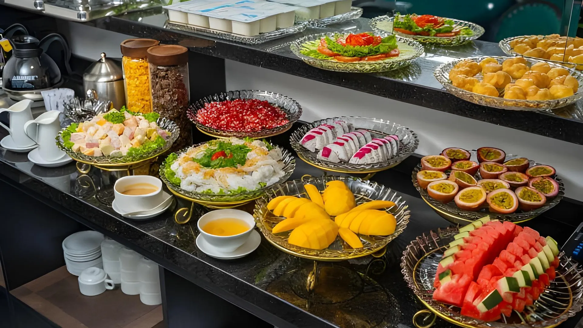 하노이 하노이 재스민 프리미엄 호텔 앤 트래블 3성급 호텔 레스토랑