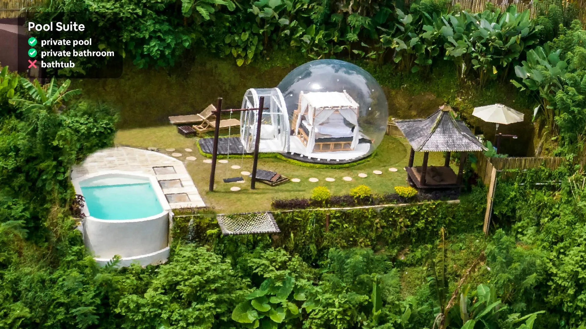 발리 버블 호텔 발리 우붓 (성인 전용) 2성급 게스트하우스 부대시설