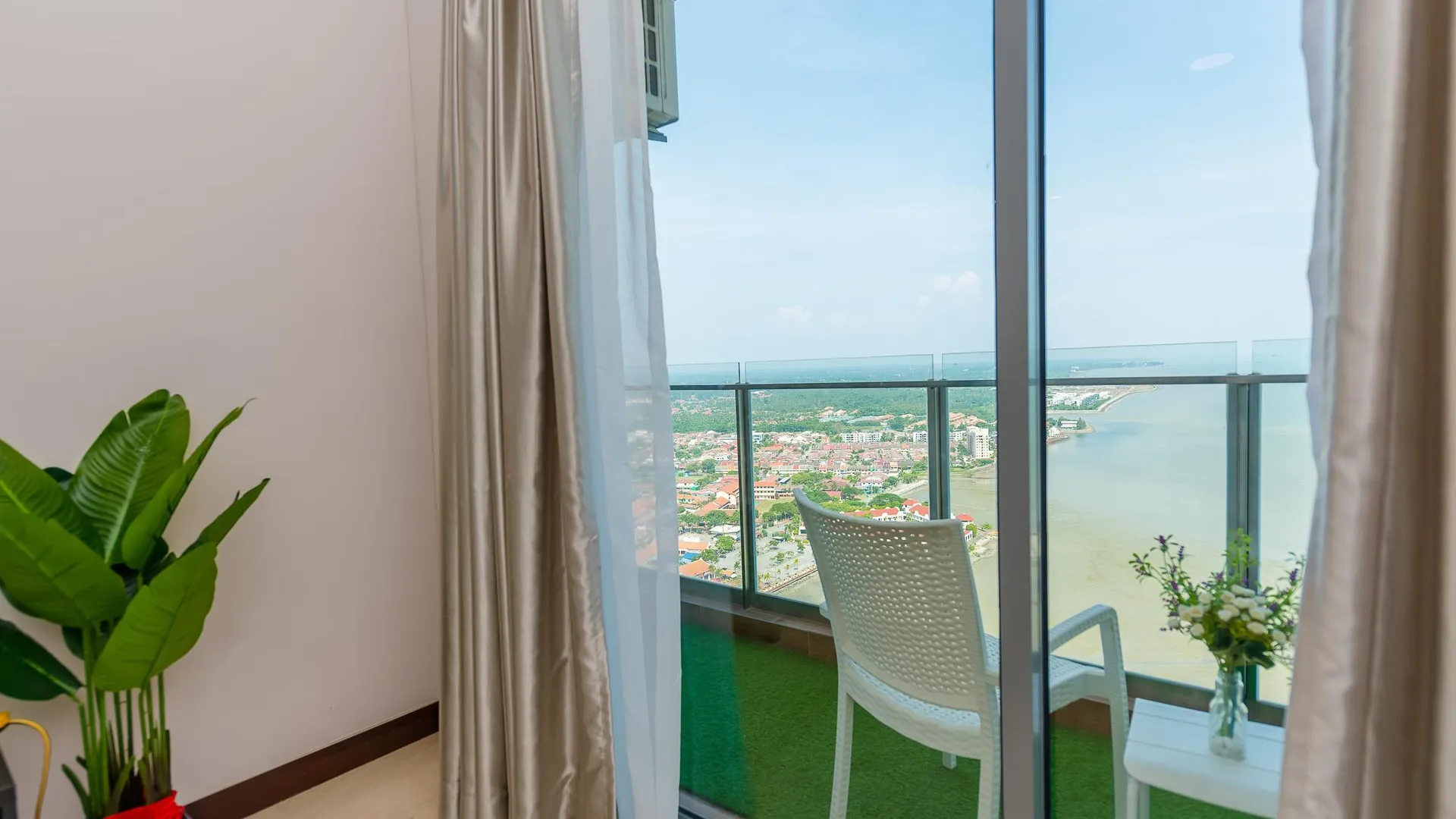 말라카 멜라카 라야의 아파트먼트 (75m², 침실 2개, 프라이빗 욕실 2개) 3성급 싱글룸 부대시설