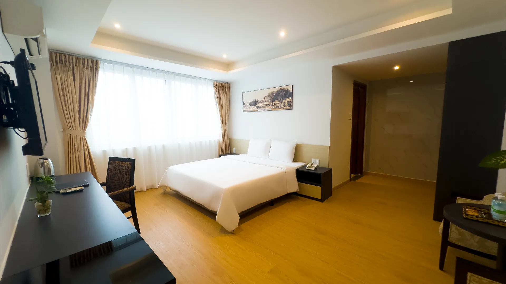 호치민 동 킨 호텔 3성급 호텔 전망