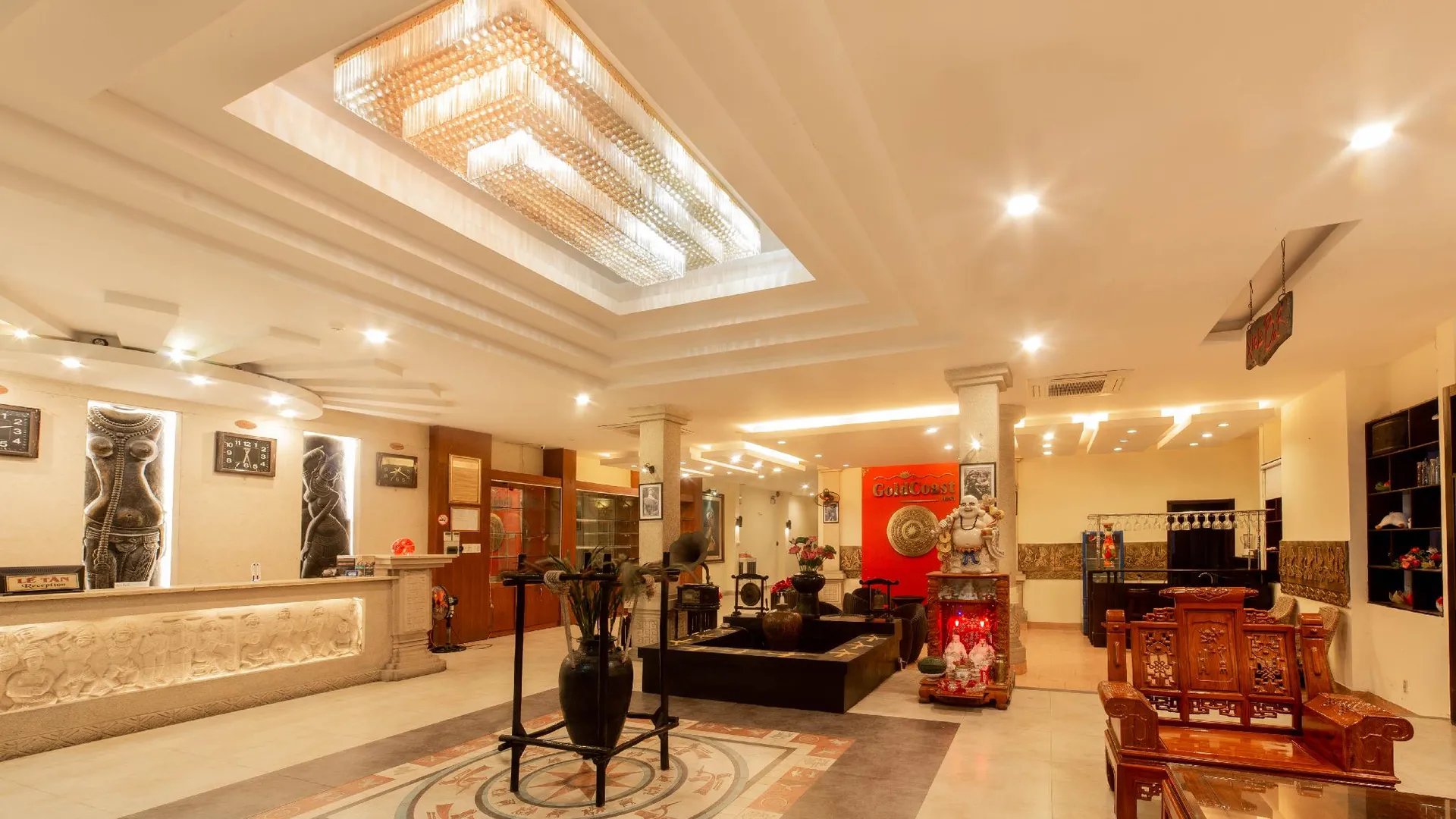 다낭 골드코스트 다낭 호텔 3성급 호텔 로비