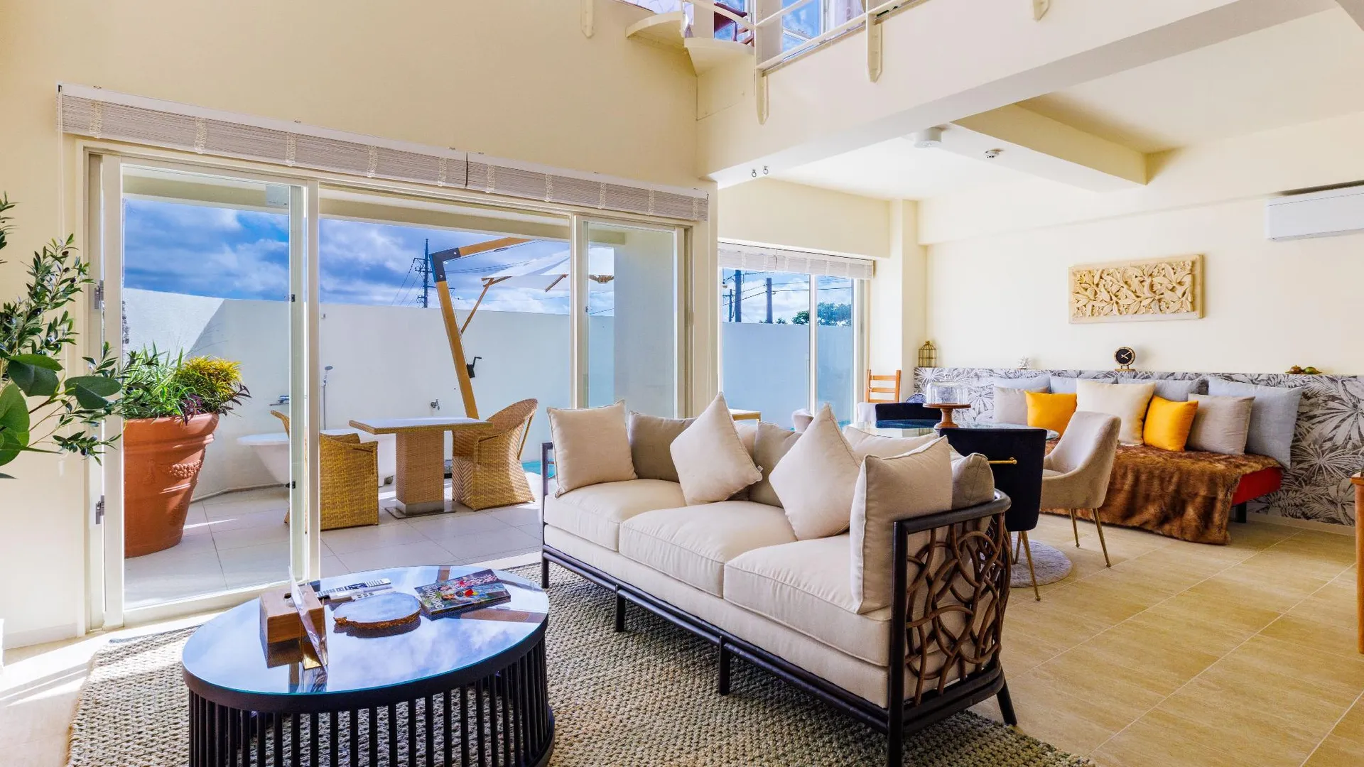 오키나와 본섬 리조트 빌라 카푸카 코우리지마 5성급 호텔 객실