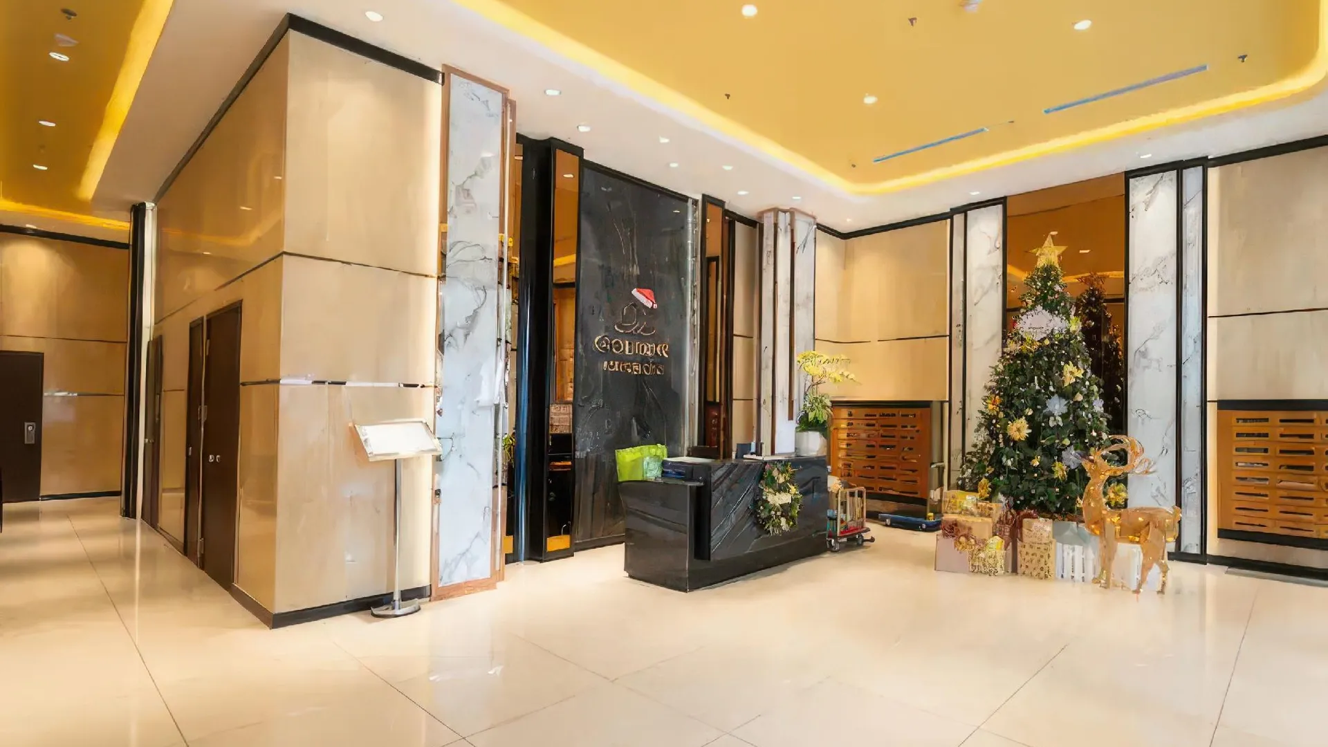 호치민 골든 맨션 비스타 스위트 아파트먼트 5성급 호텔 로비