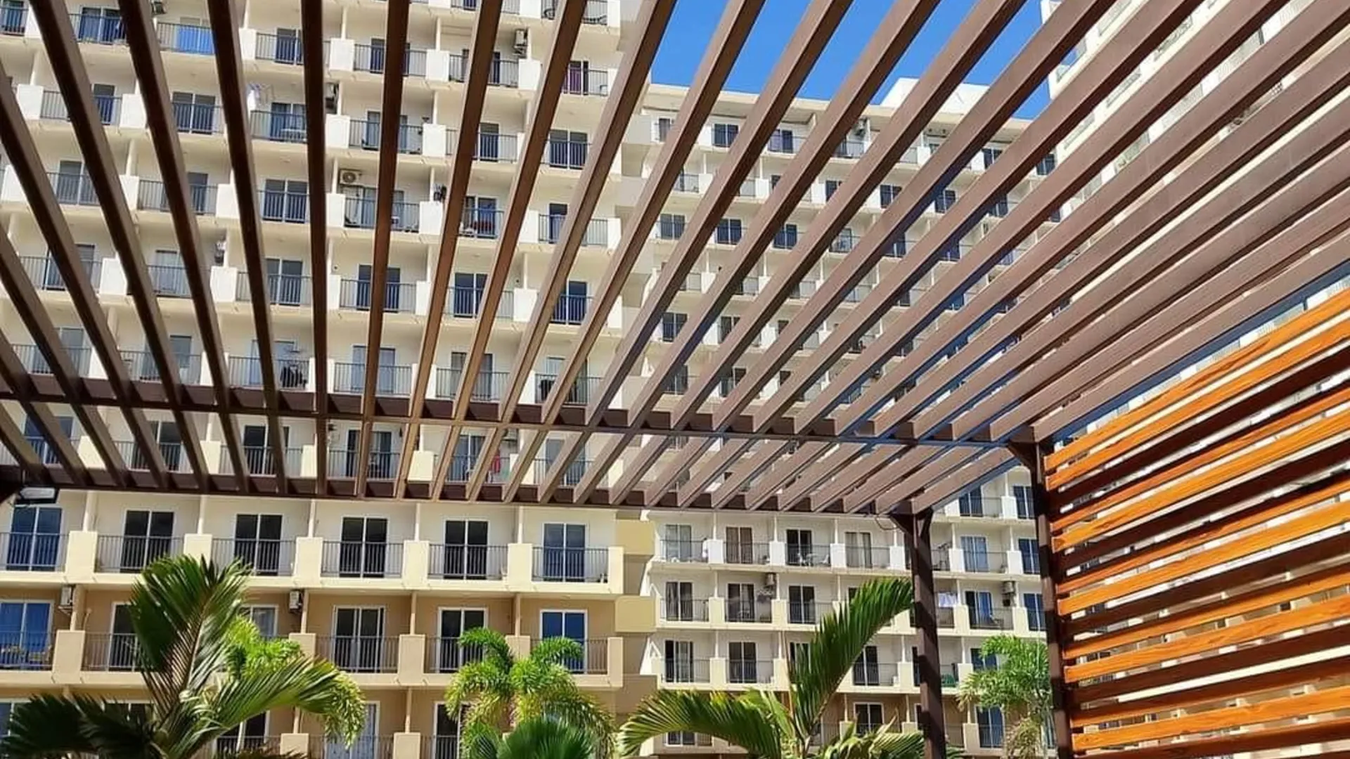 세부 막탄 섬의 프라이빗 하우스 (23m², 침실 1개, 프라이빗 욕실 1개) 4성급 싱글룸 전망