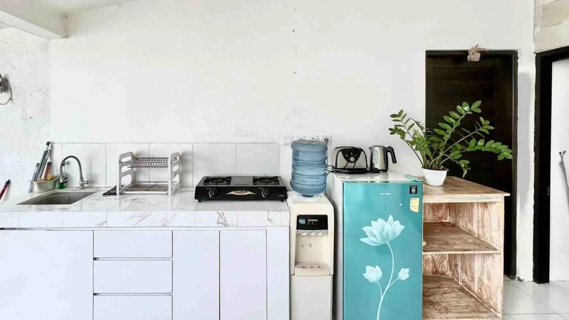 발리 스미냑의 빌라 (170m², 침실 1개, 프라이빗 욕실 1개) 3성급 싱글룸 레스토랑