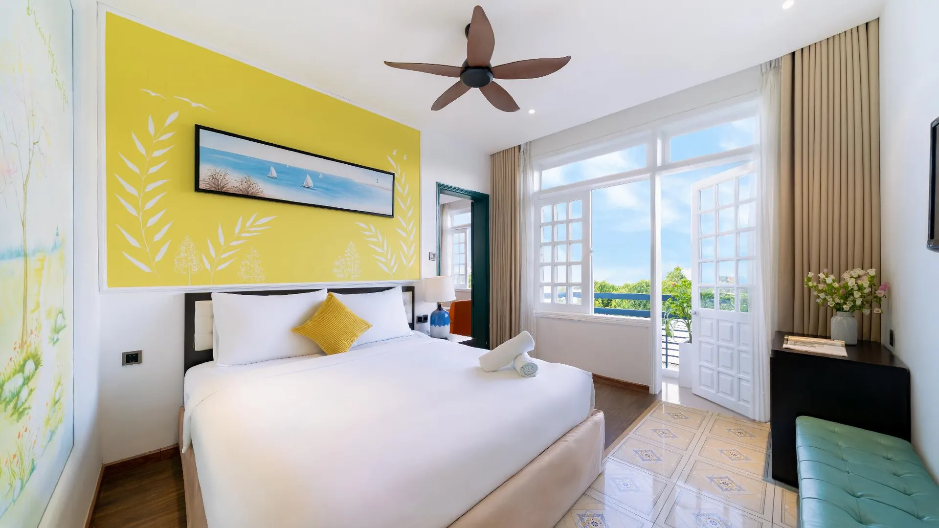 다낭 수제 비치 호텔 앤 아파트먼트 다낭 바이 하빌랜드 호텔 스위트룸