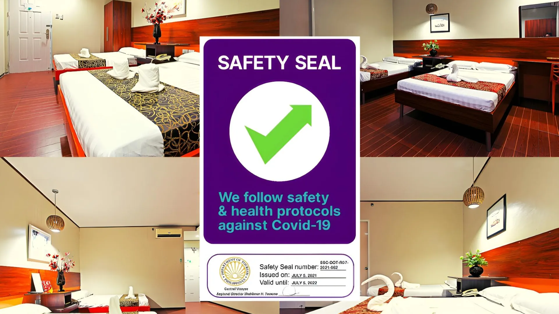 세부 앤디 호텔 2성급 호텔 객실