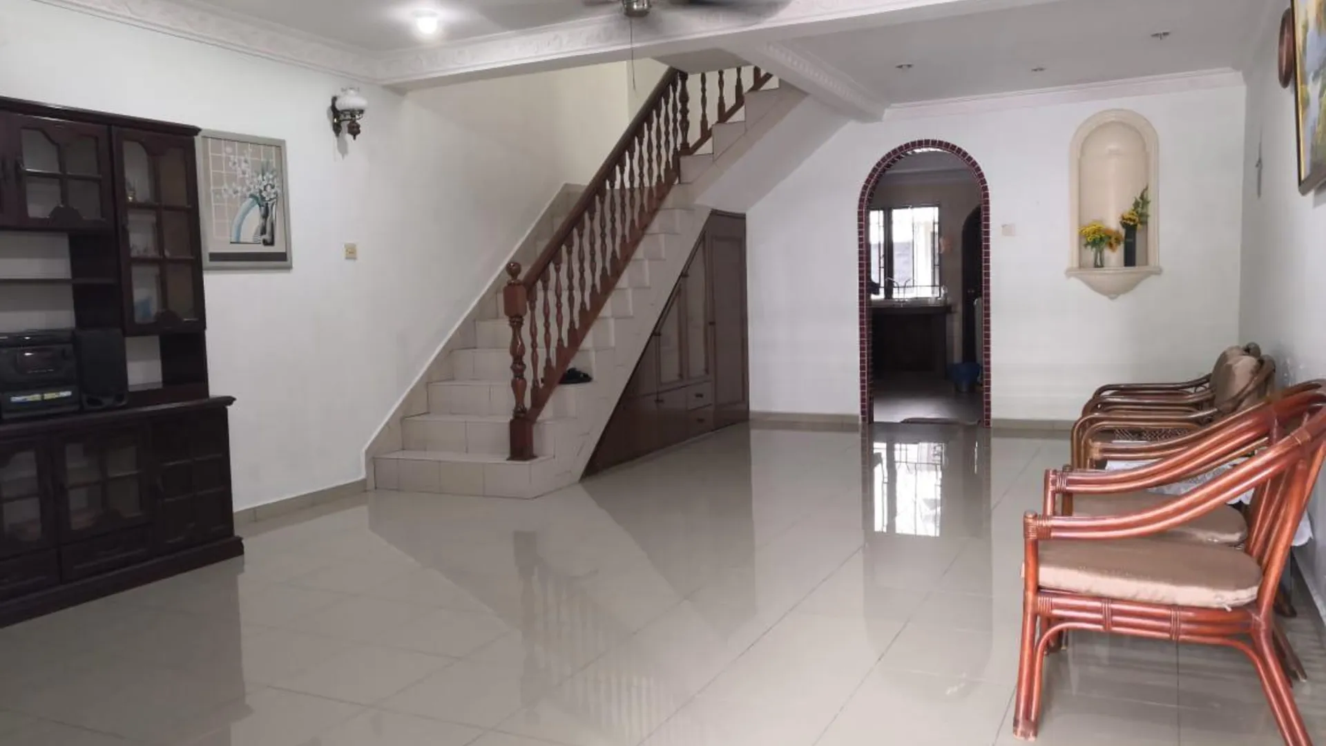 말라카 말라카 시내의 프라이빗 하우스 (m², 침실 3개, 프라이빗 욕실 2개) 1성급 싱글룸 외관