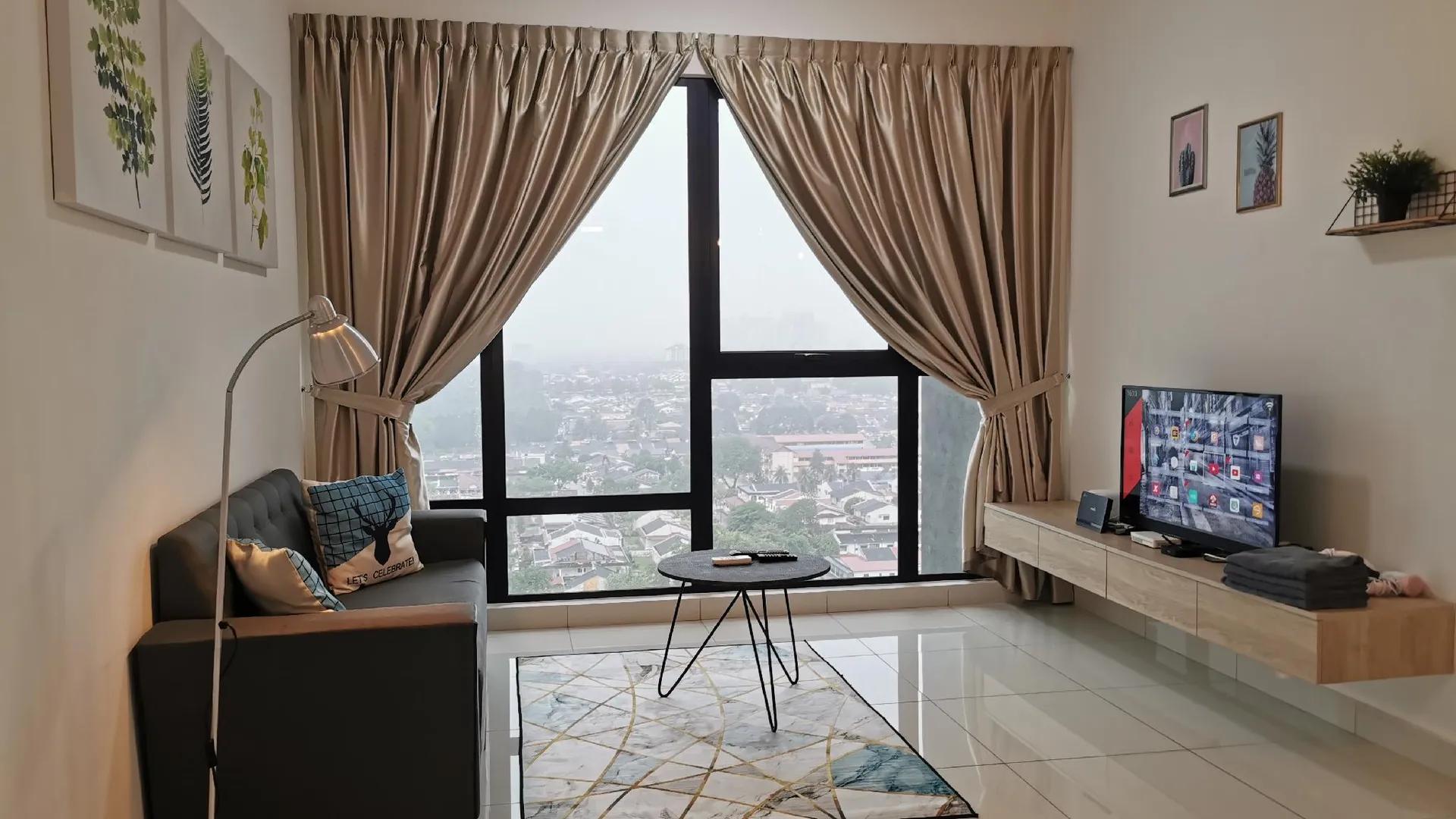 조호바루 / 조호르바루 테브라우의 아파트먼트 (1075m², 침실 2개, 프라이빗 욕실 2개) 3성급 싱글룸 스위트룸