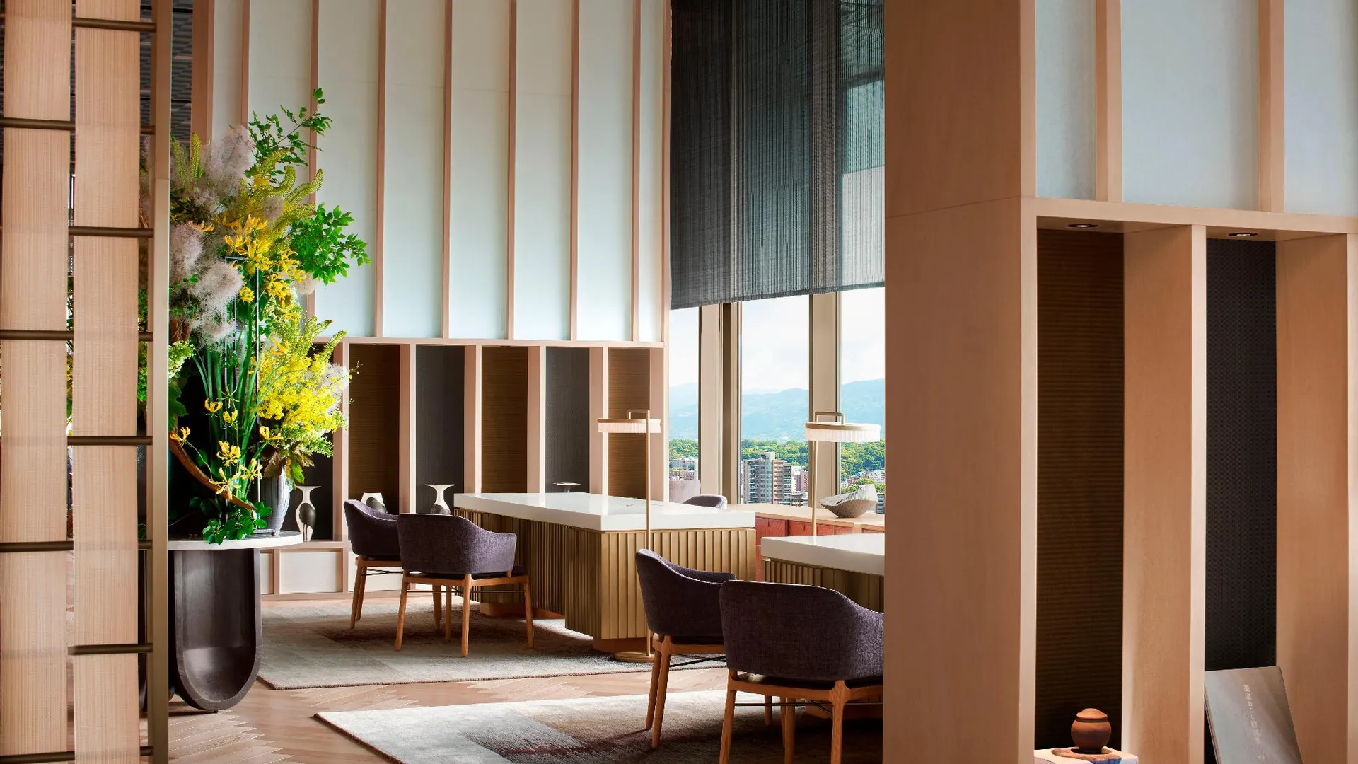 후쿠오카 더 리츠칼튼, 후쿠오카 5성급 호텔 전망