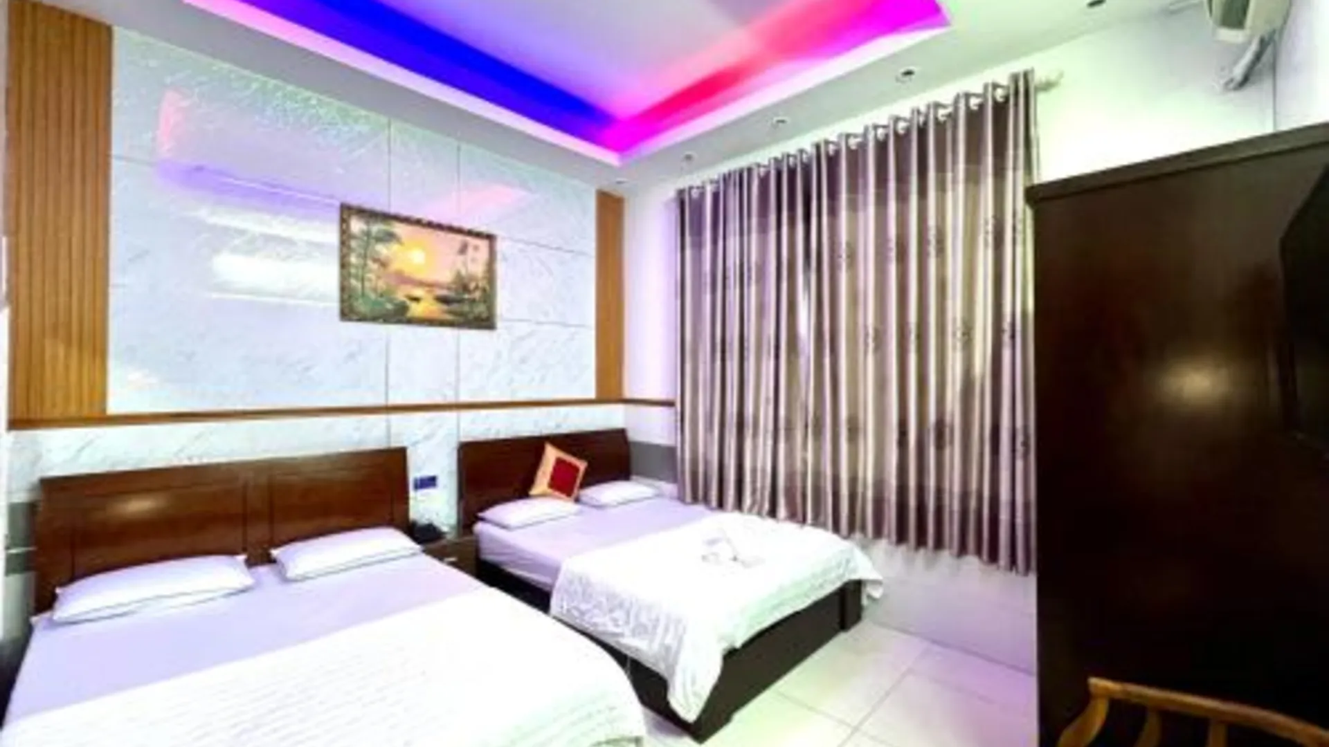 호치민 Khách sạn Tuấn Vũ 1성급 호텔 객실