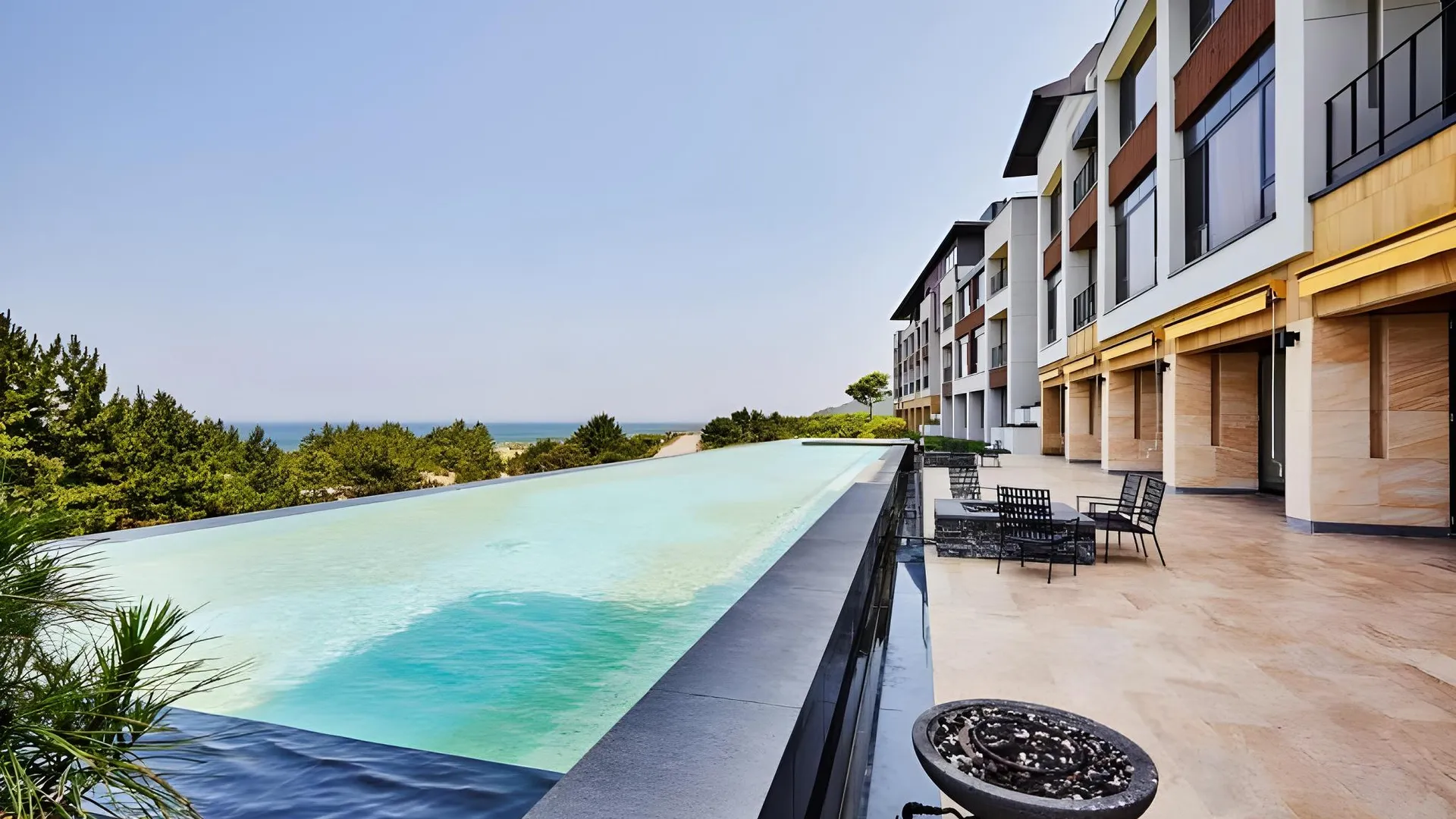 강릉 메이플비치리조트 4성급 호텔 수영장