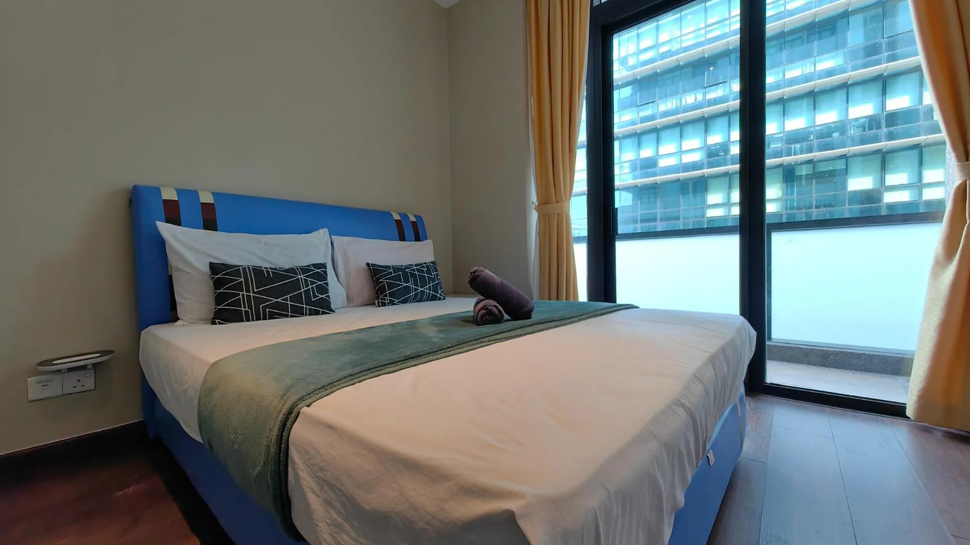 코타키나발루 탄중 아루의 아파트먼트 (40m², 침실 2개, 프라이빗 욕실 1개) 3성급 싱글룸 스위트룸