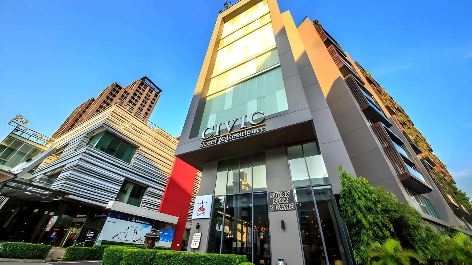 방콕 시빅 호라이즌 호텔 앤 레지던스 3성급 호텔 객실