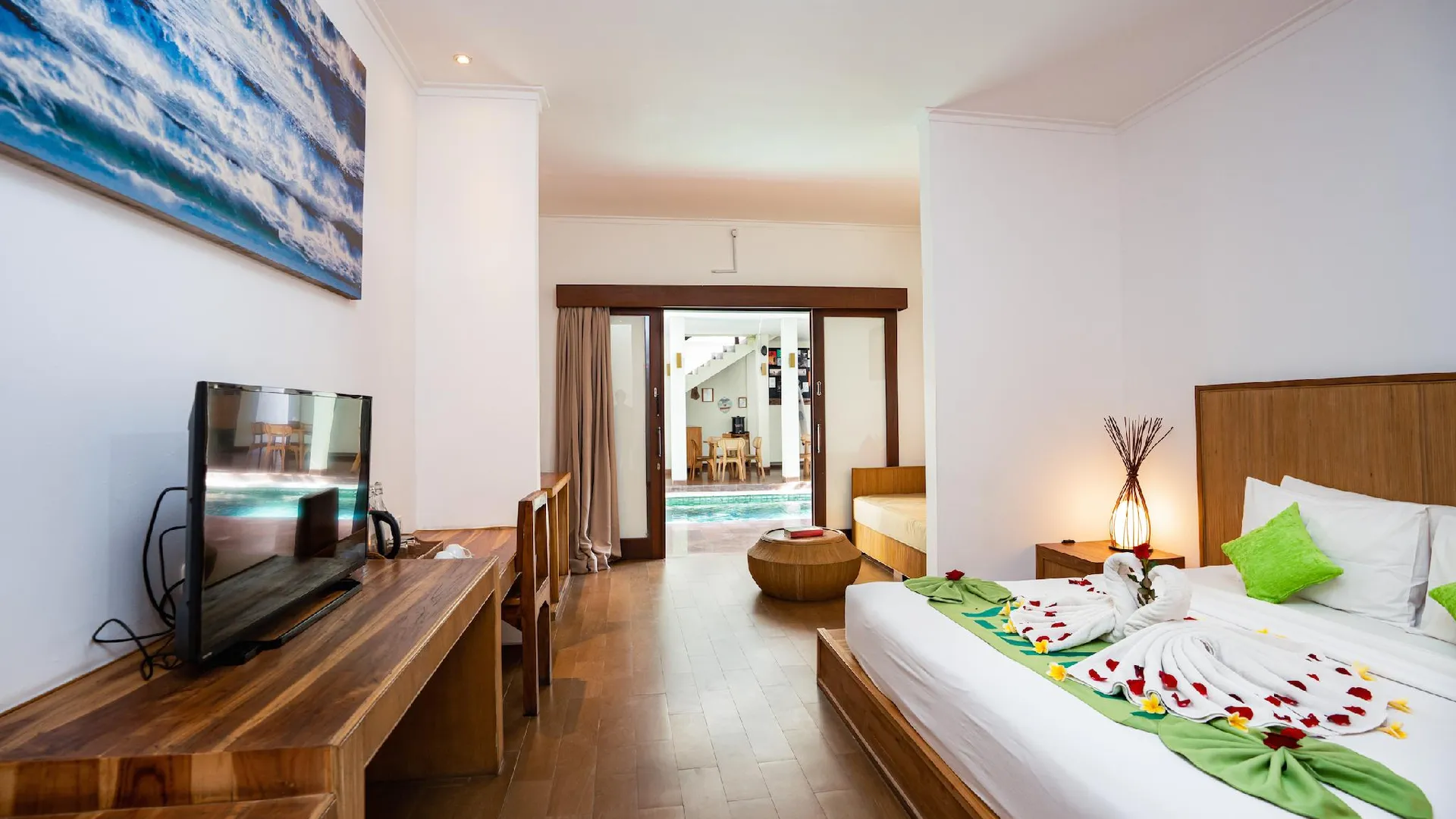 발리 세다사 로지 3성급 호텔 전망